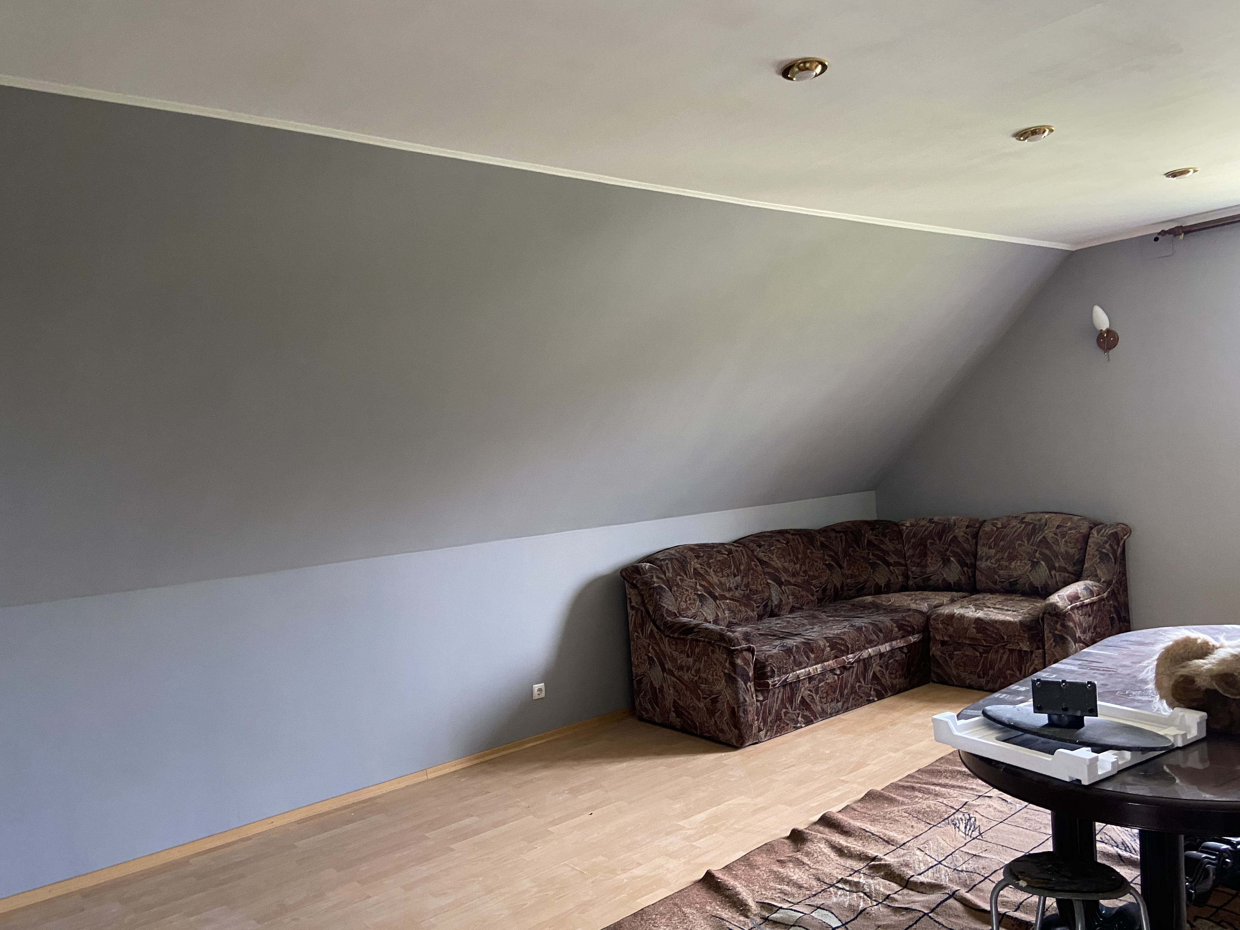 Фото шпаклевка стен и потолка под покраску .