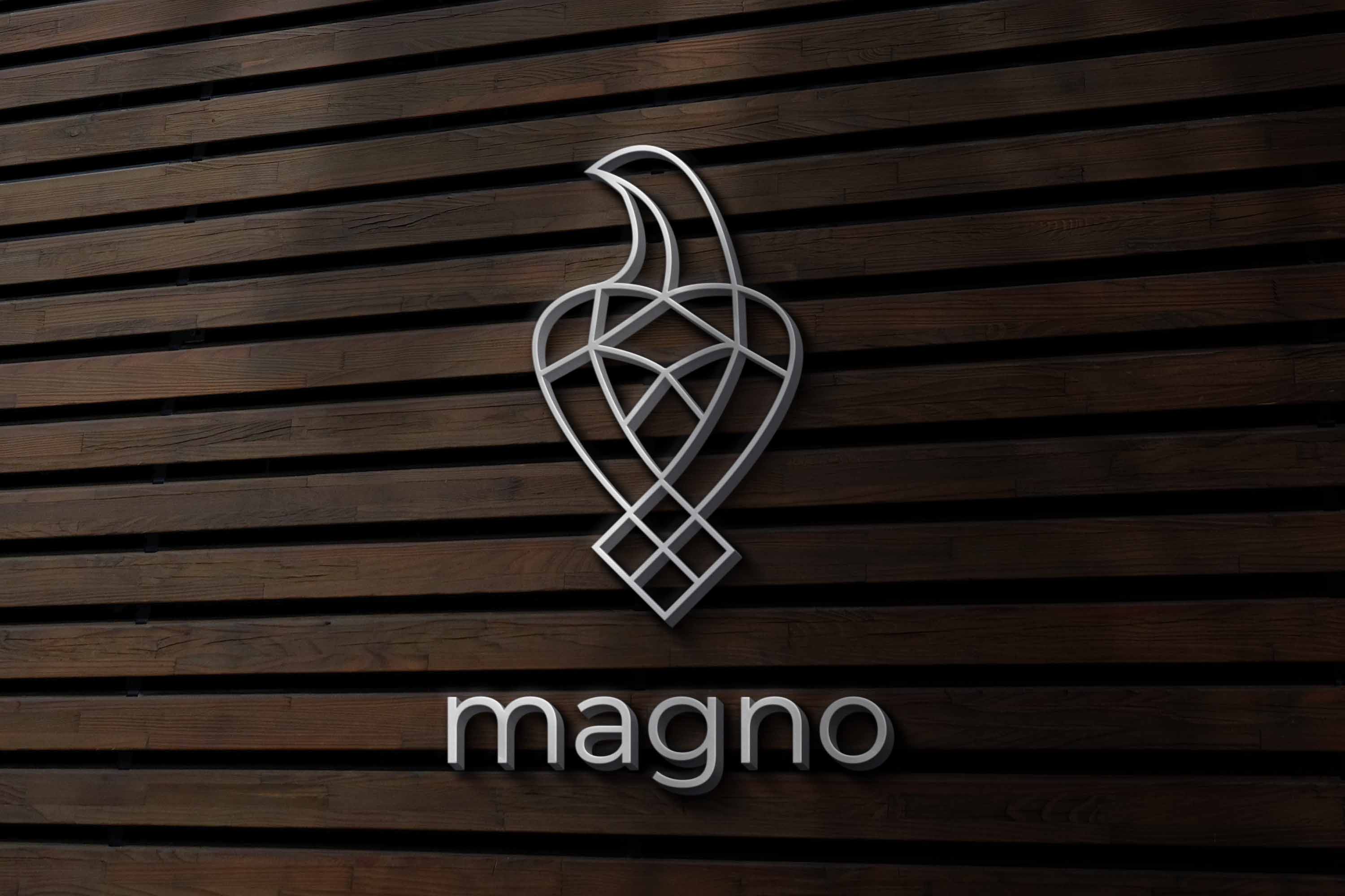 Фото Рекламное агенство "Magno"
Простой лаконичный логотип, но в тоже время показывает характер компании