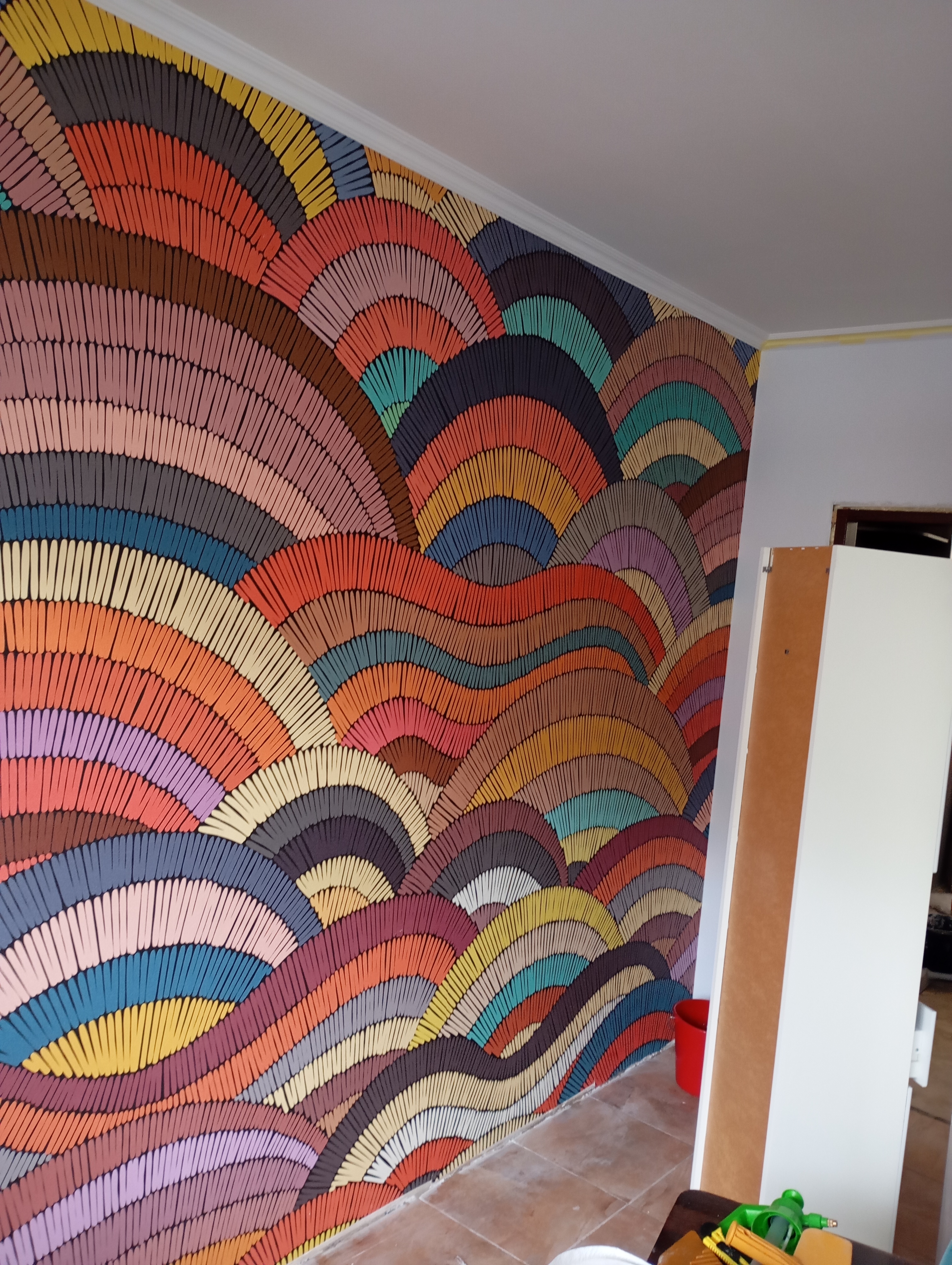 Фото поклейка фото обоев