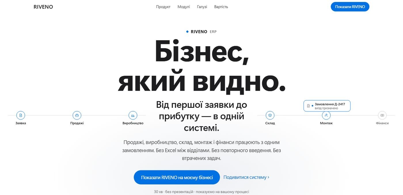 Фото ERP-система для виробництва і продажів 1
