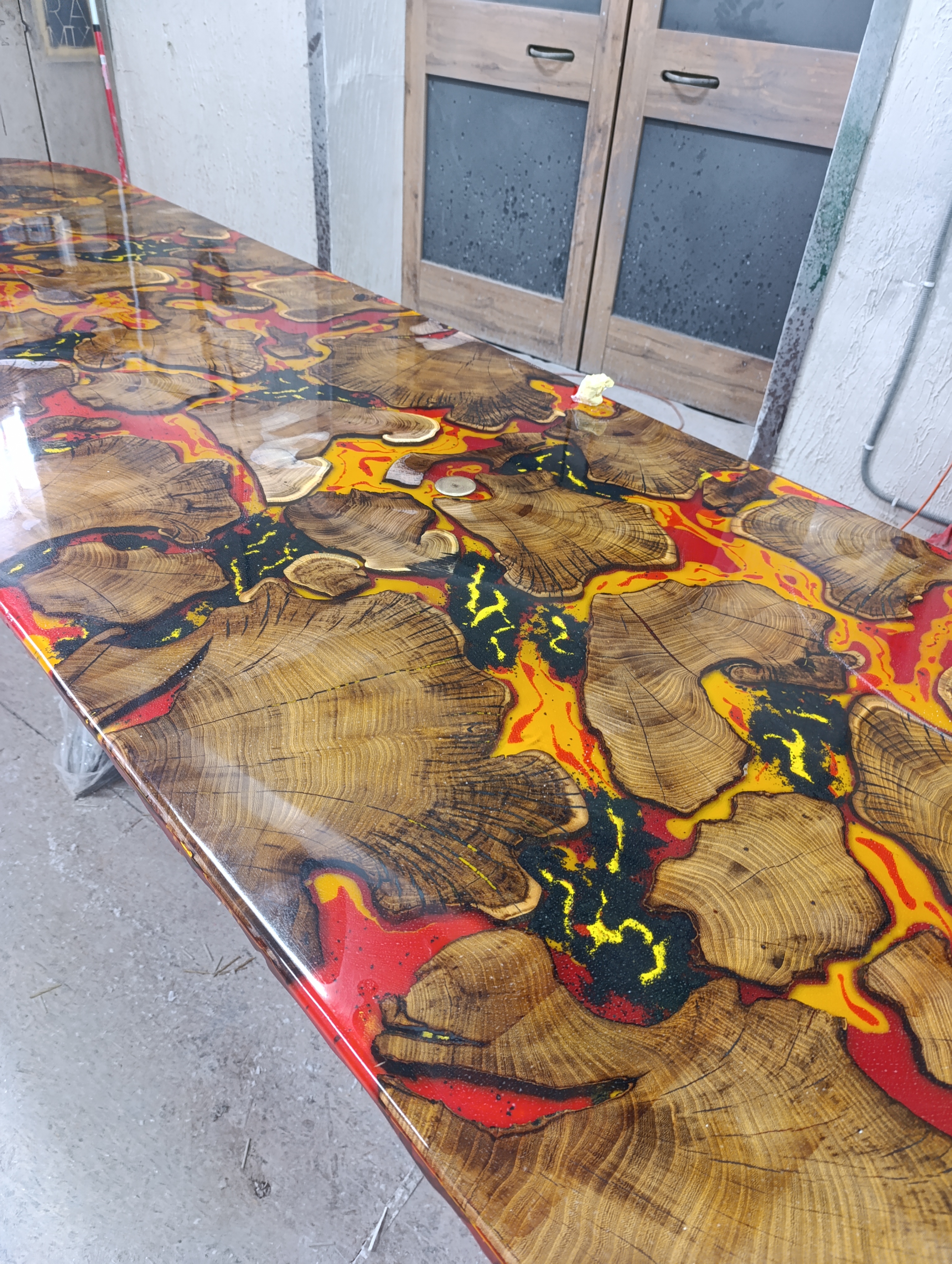 Фото стіл міцний епоксидний 