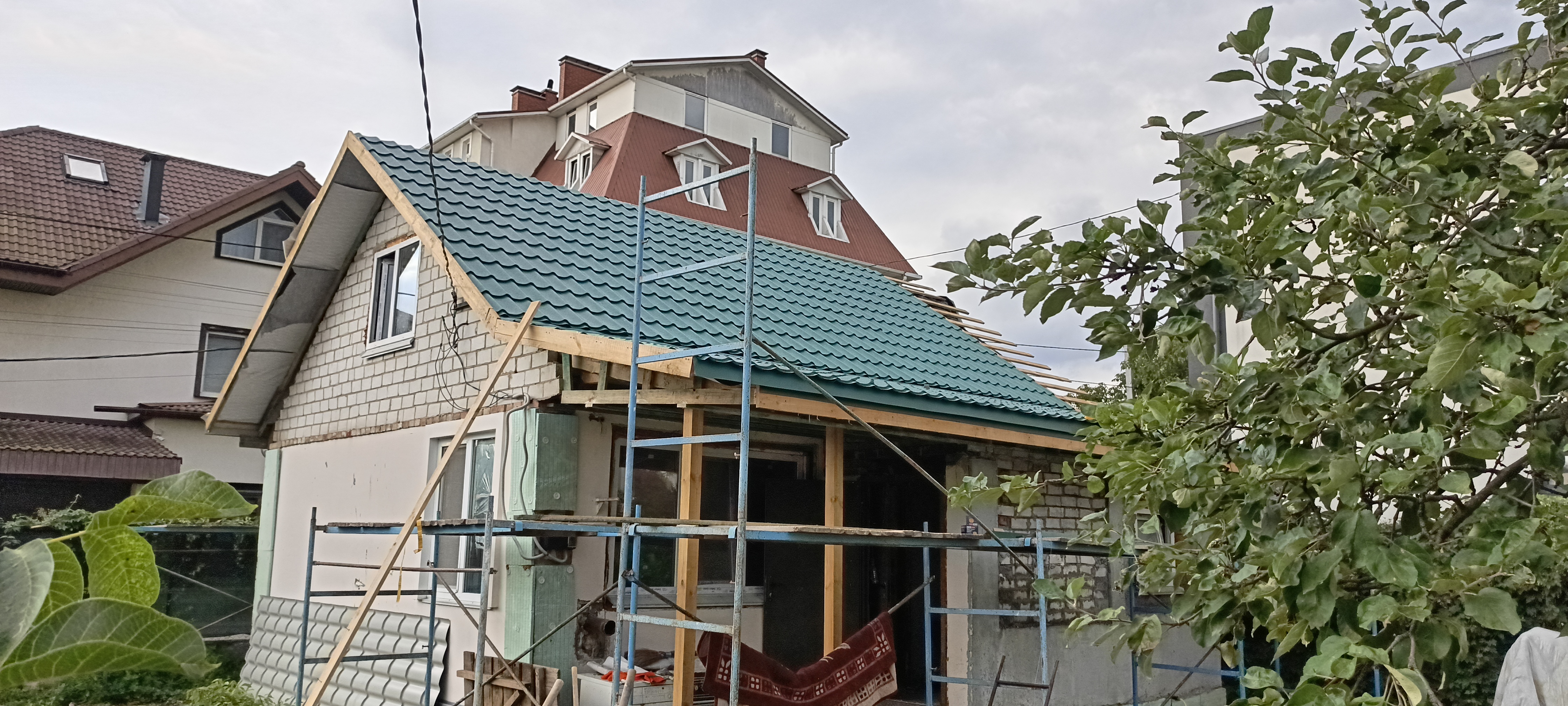 Фото Заміна покрівлі повністю. Утеплення 