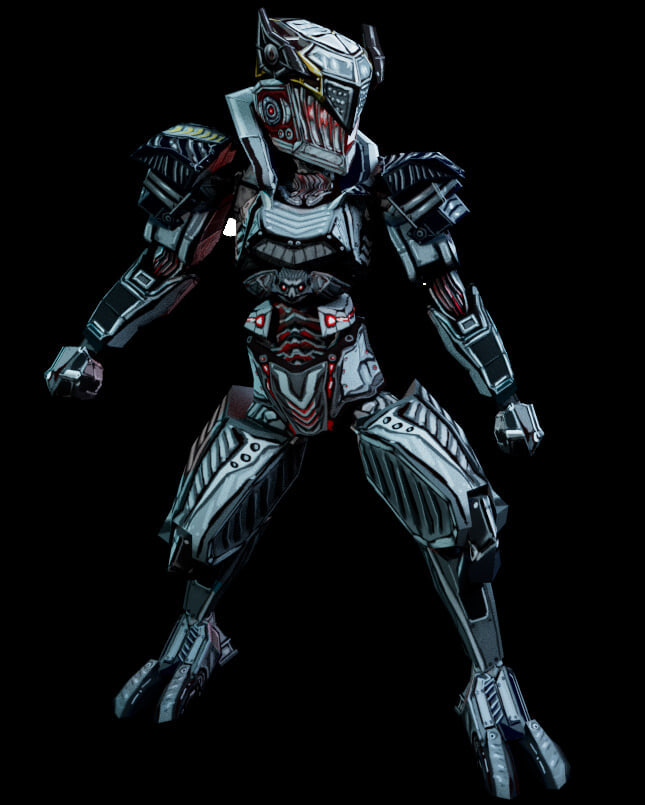 Фото По ескізу ми розробляли лоу-полі роботичного пресонажа з вручну намальованими текстурами. Розробляли на протязі 3 днів