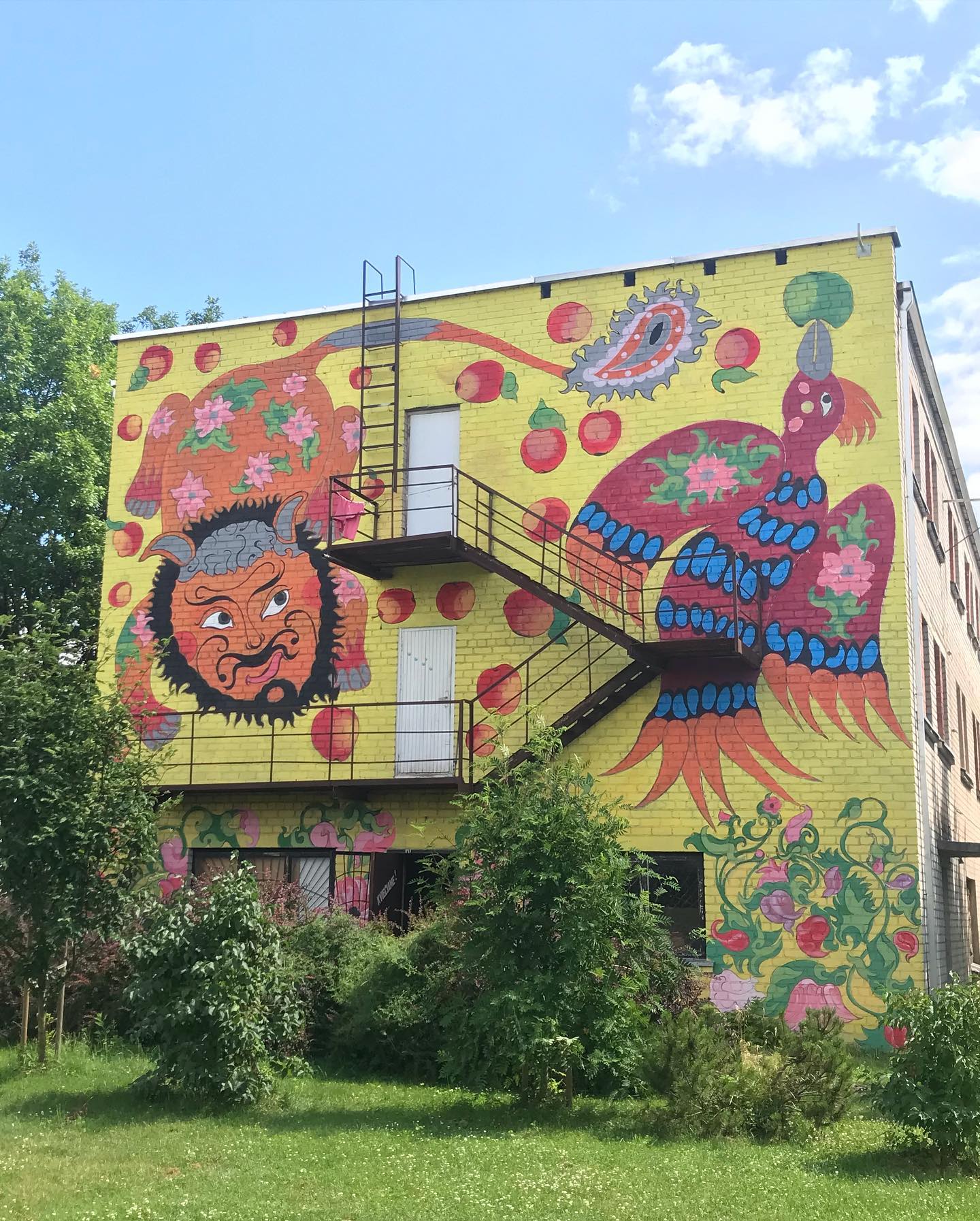 Фото Розпис стіни