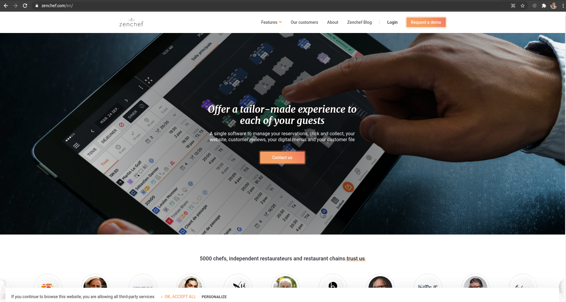 Фото Проект CRM система для ресторанного бізнесу. Працював з даним проектом більше року.
