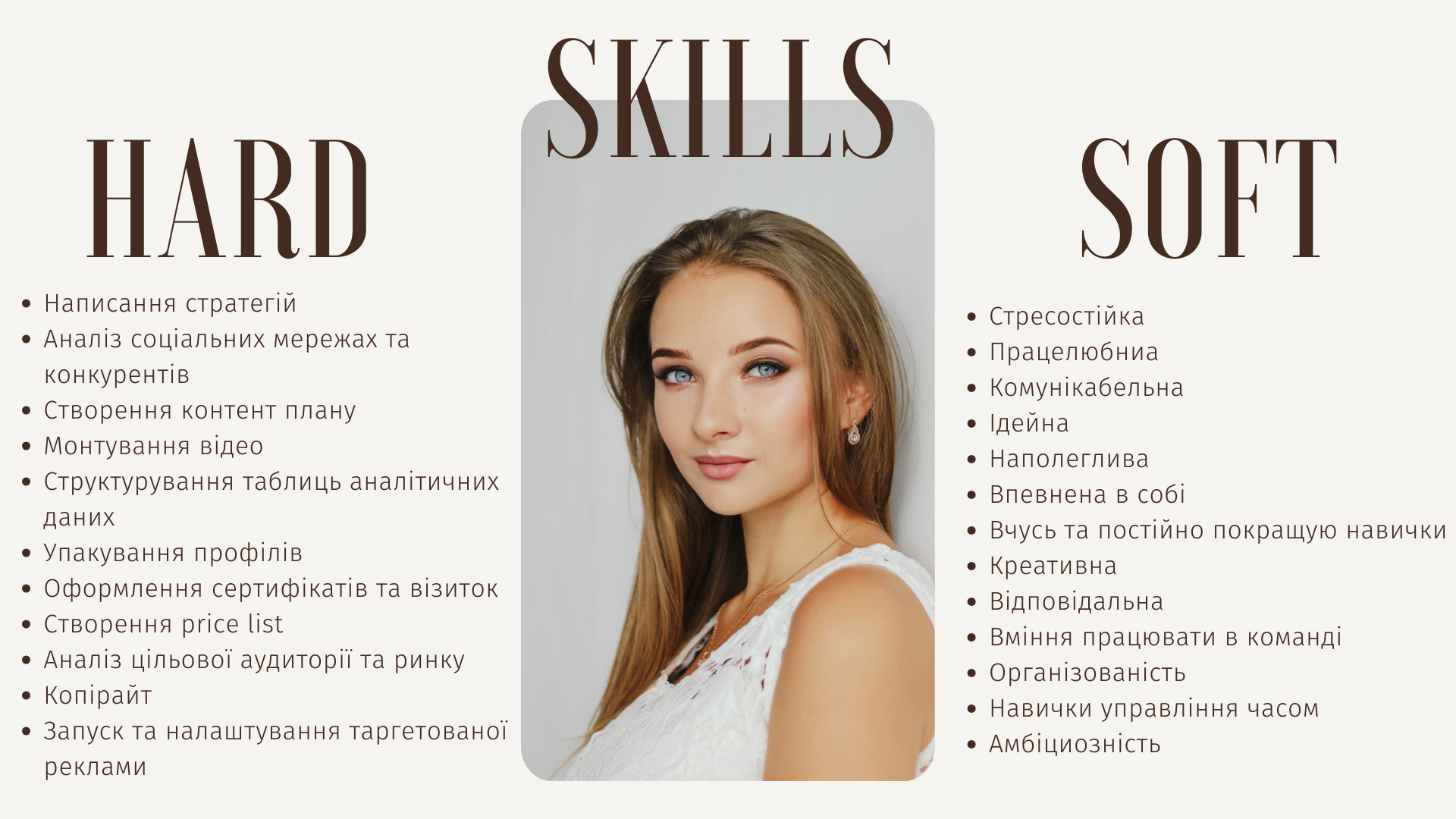 Фото Мої навички