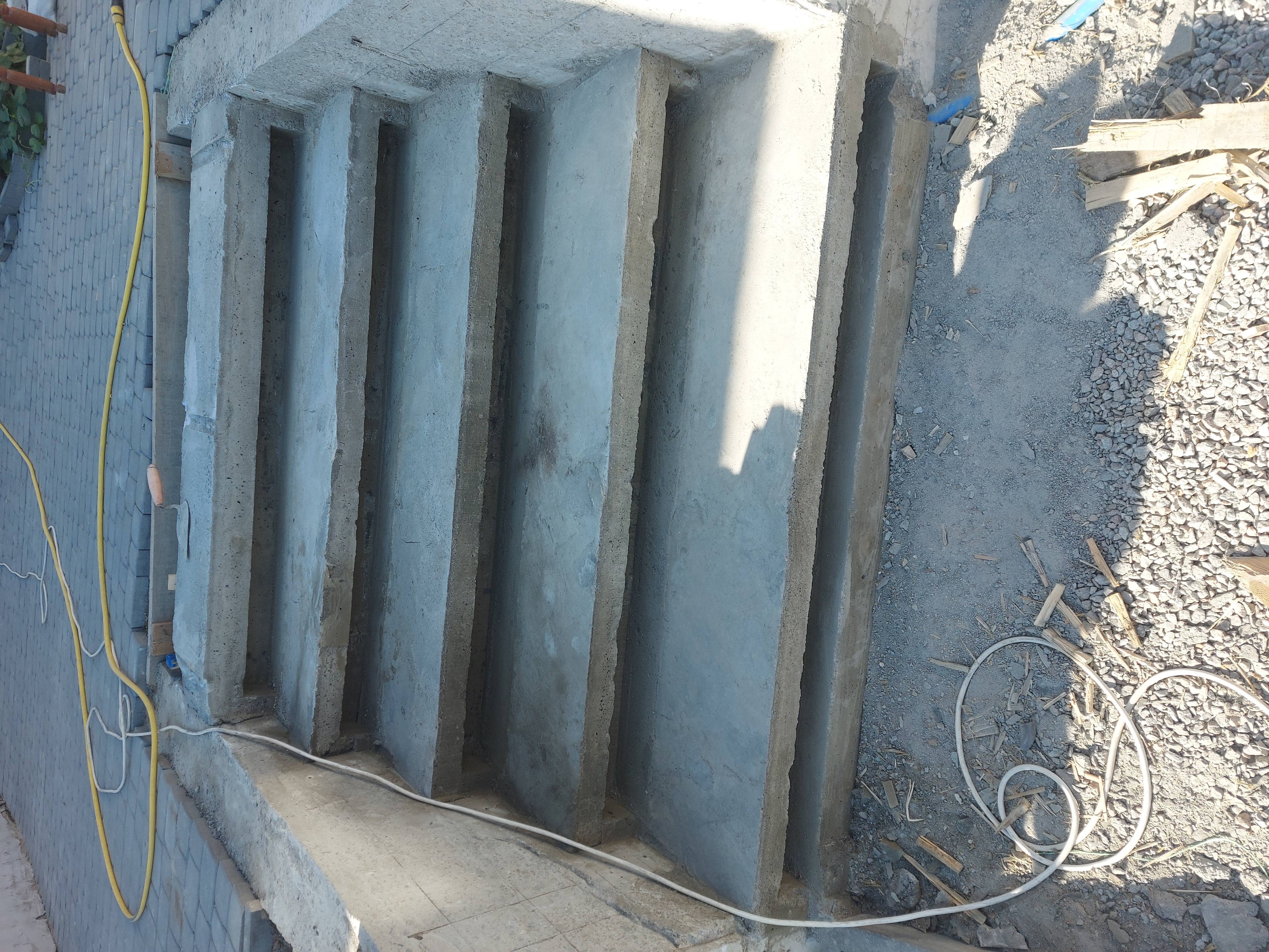 Фото Также делаем ступеньки разной сложности 