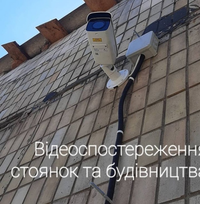 Фото Установка видеокамеры