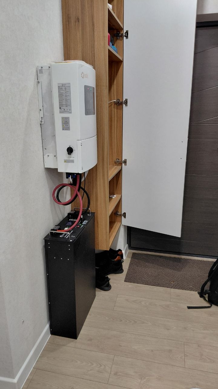 Фото Монтаж та налаштування інвертора + АКБ