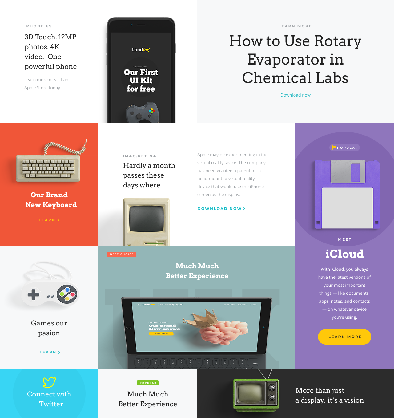 Фото Landing page