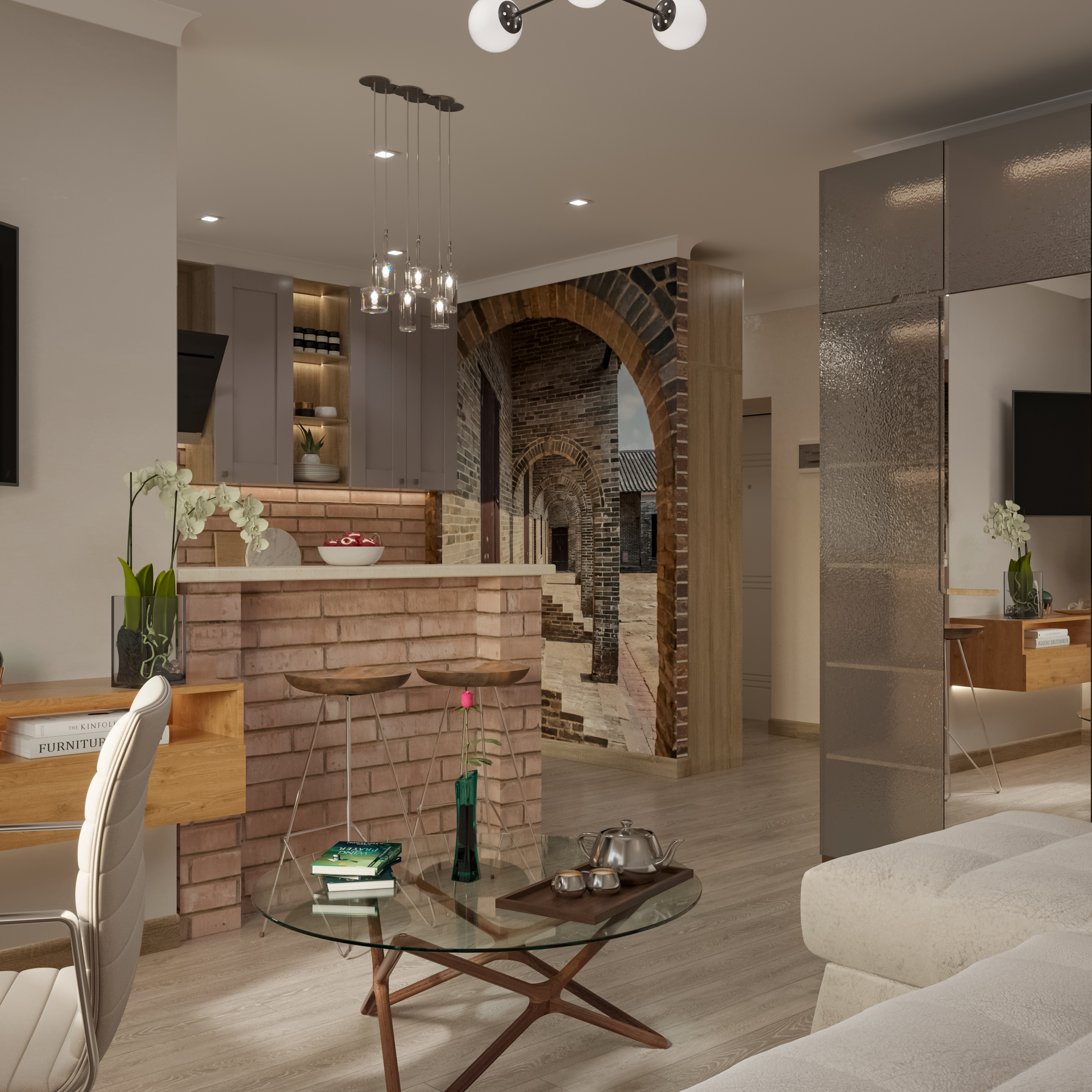 Фото  3D Візуалізація інтер’єру — житлові, офісні та комерційні простори 2