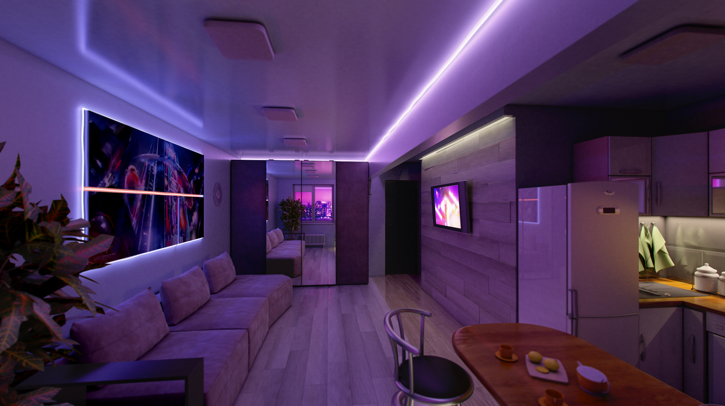Фото 3D визуализация интерьеров и объектов.  2