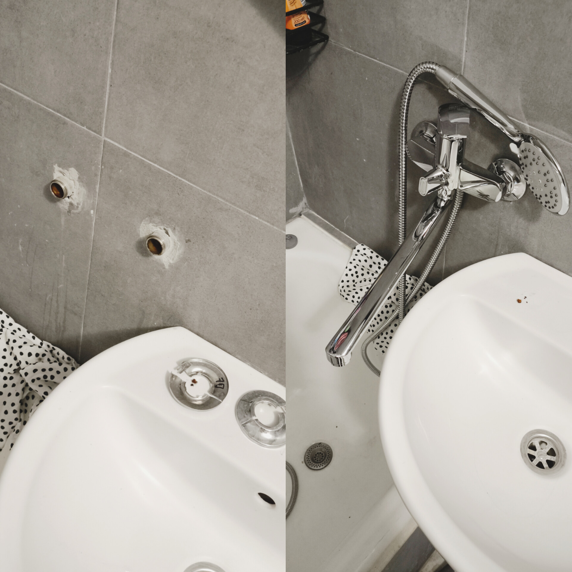 Фото заміна змішувача 