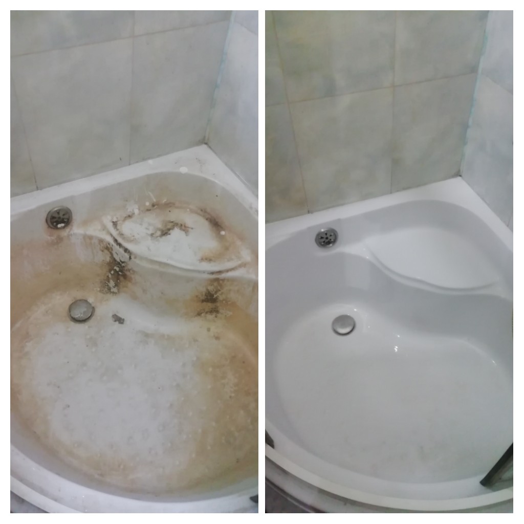 Фото Мойка душевой кабины, на работу ушло 3 часа. 