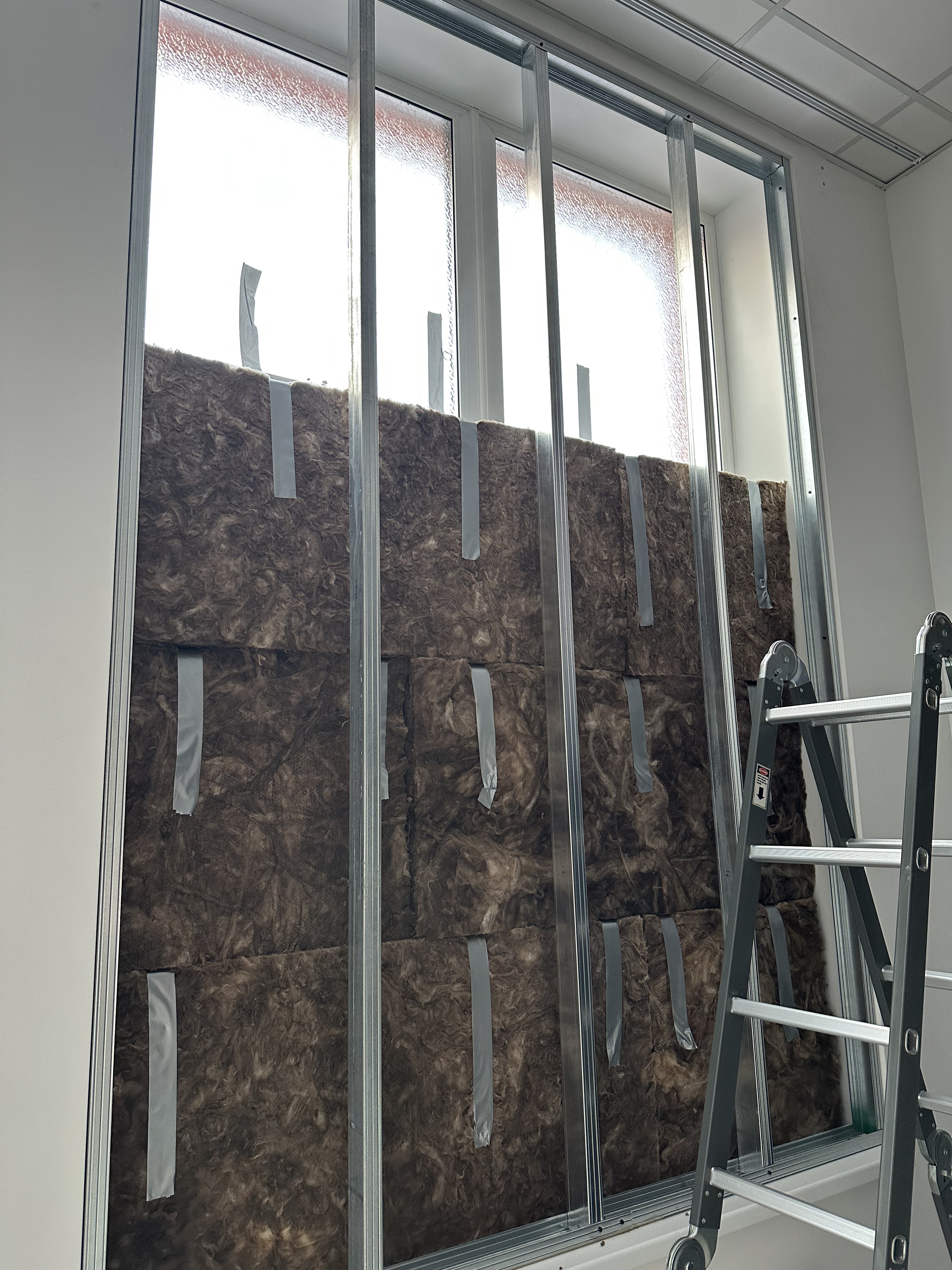 Фото мін вата рішення для скла