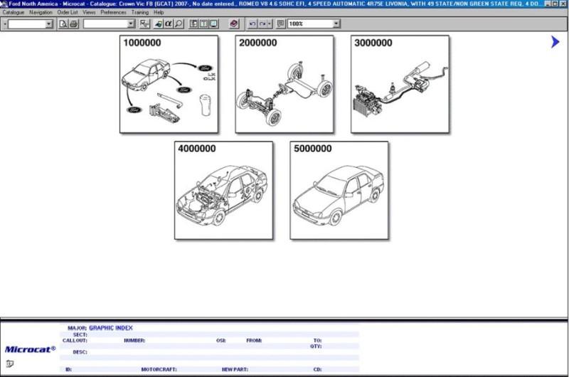 Фото Ford Microcat North USA - Установлю Лучший Каталог Запчастей Ford 5