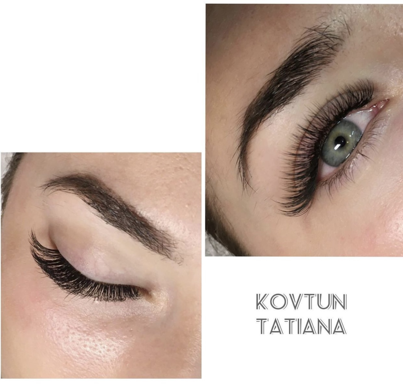 Фото нарощування вій 