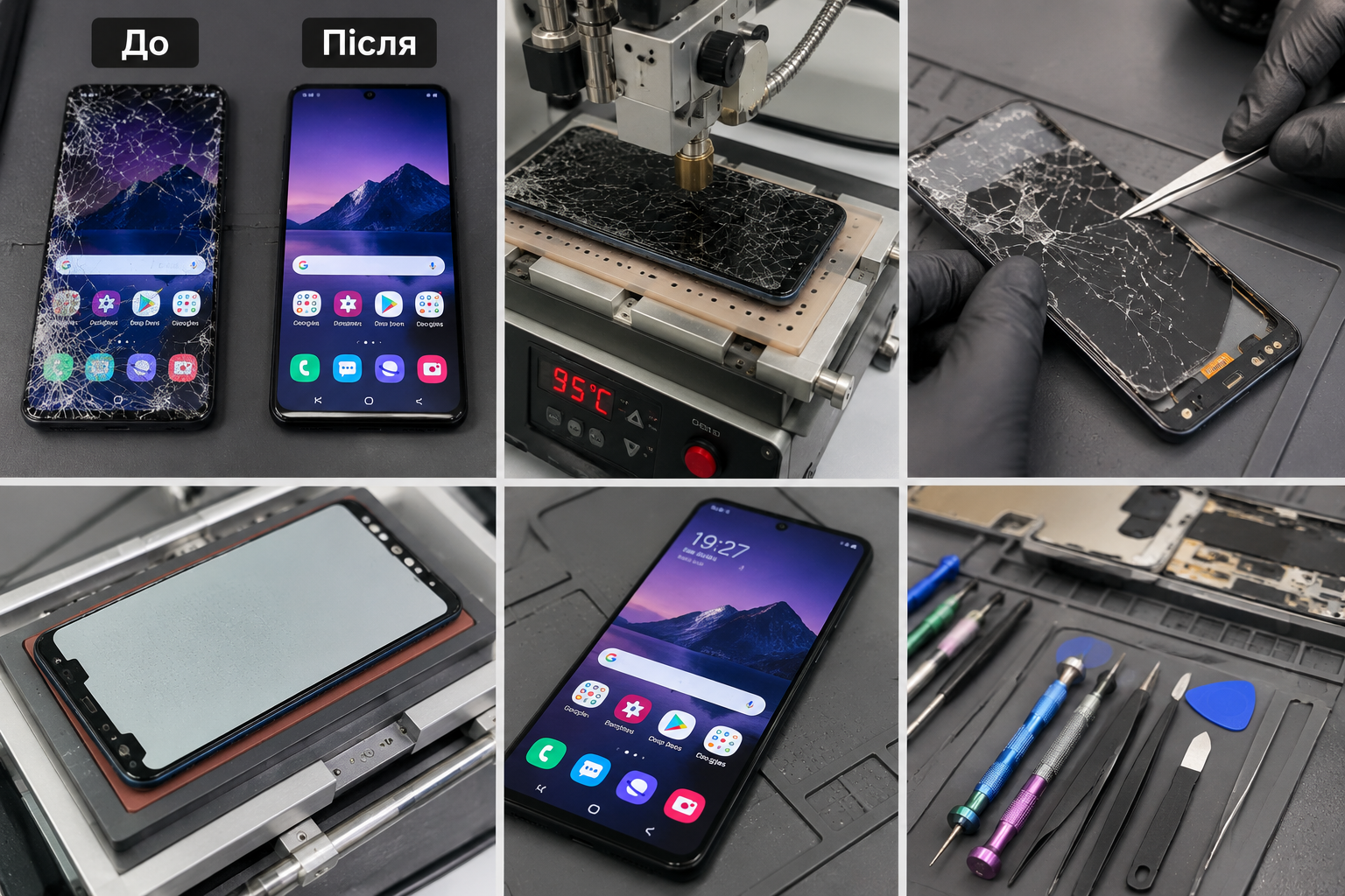 Фото Заміна скла на телефонах Android — якісно та акуратно 1