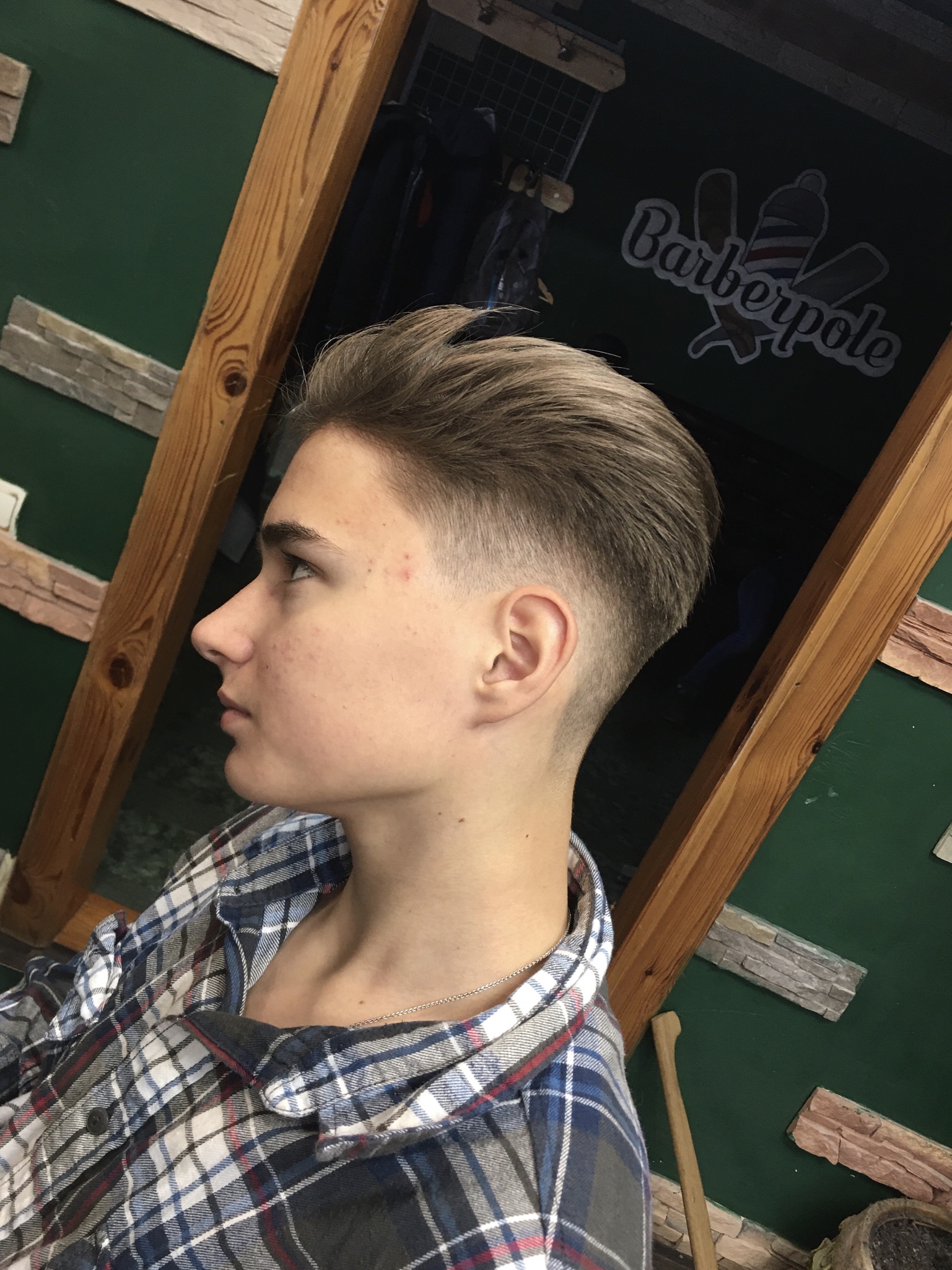 Фото Низкий тайпер фейд, затрачено 1ч