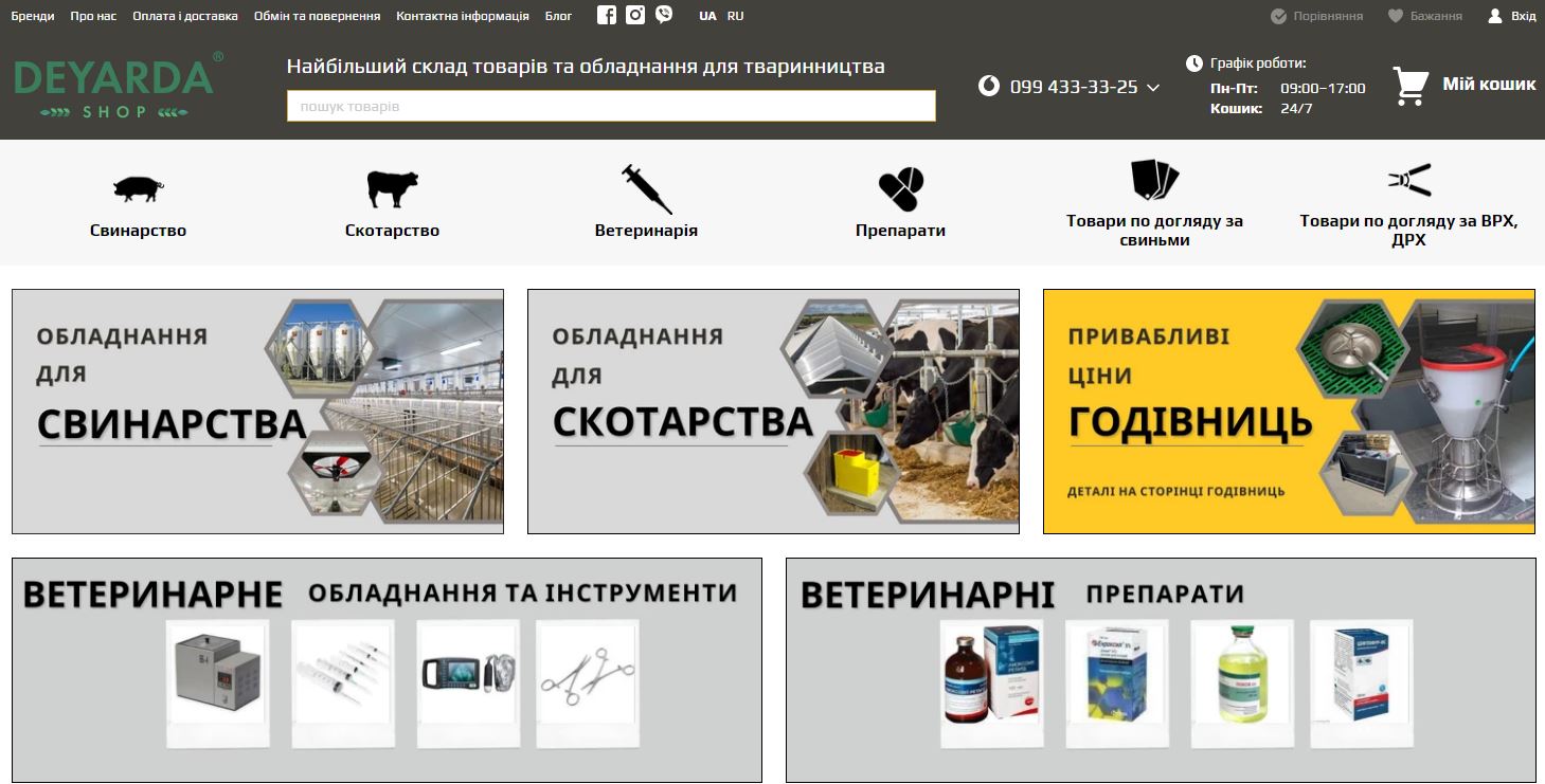 Фото Доробка інтернет магазину, створені категорії, фільтри, повний запуск в роботу