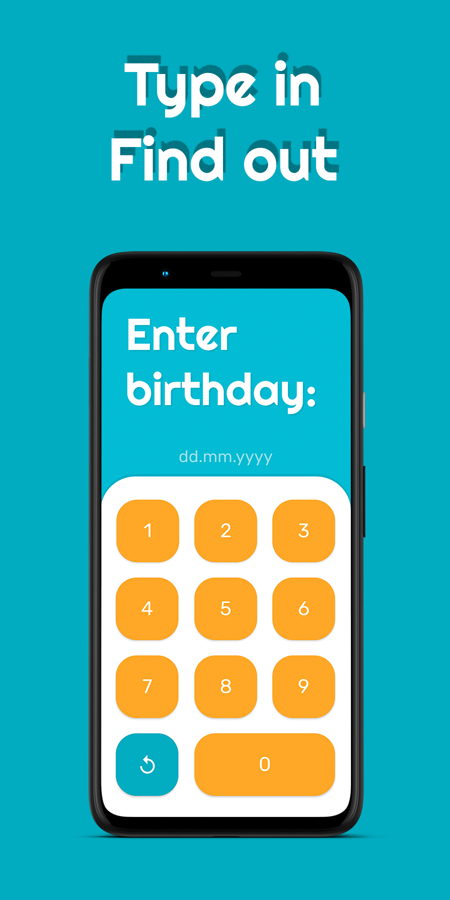 Фото FindAge – app for age determination.
With this app, you can find the age of any person: your mom, grandmom, cousin, or your friend. 

Android Studio, Kotlin.
https://play.google.com/store/apps/details?id=com.hryniuk.findage&hl=en
