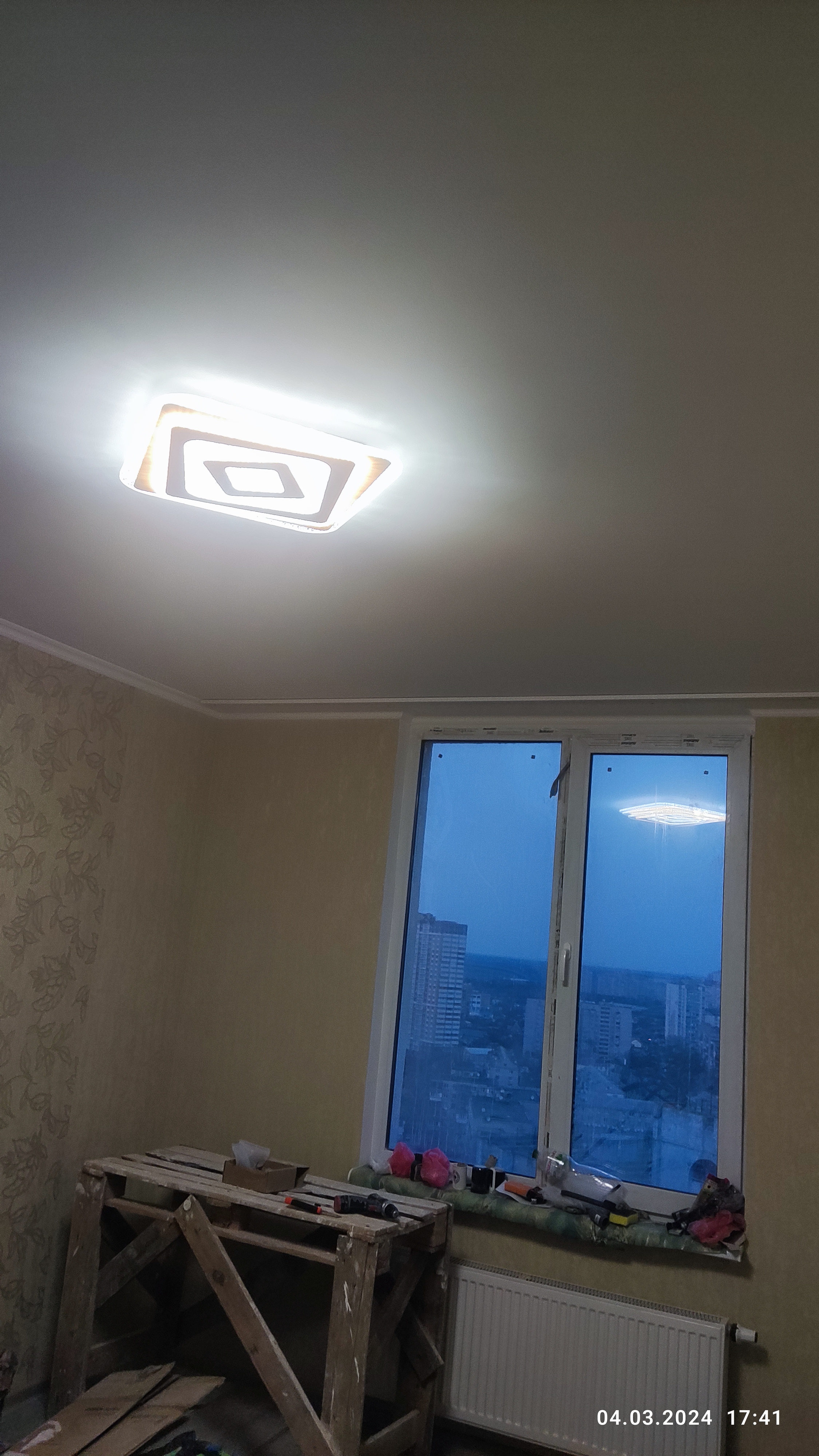 Фото Покраска потолка 