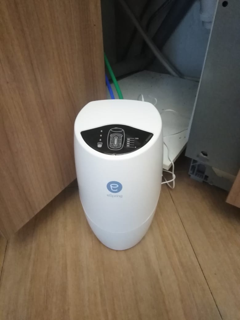 Фото Установка система очистки воды eSpring, работа была выполнена за 50 минут 