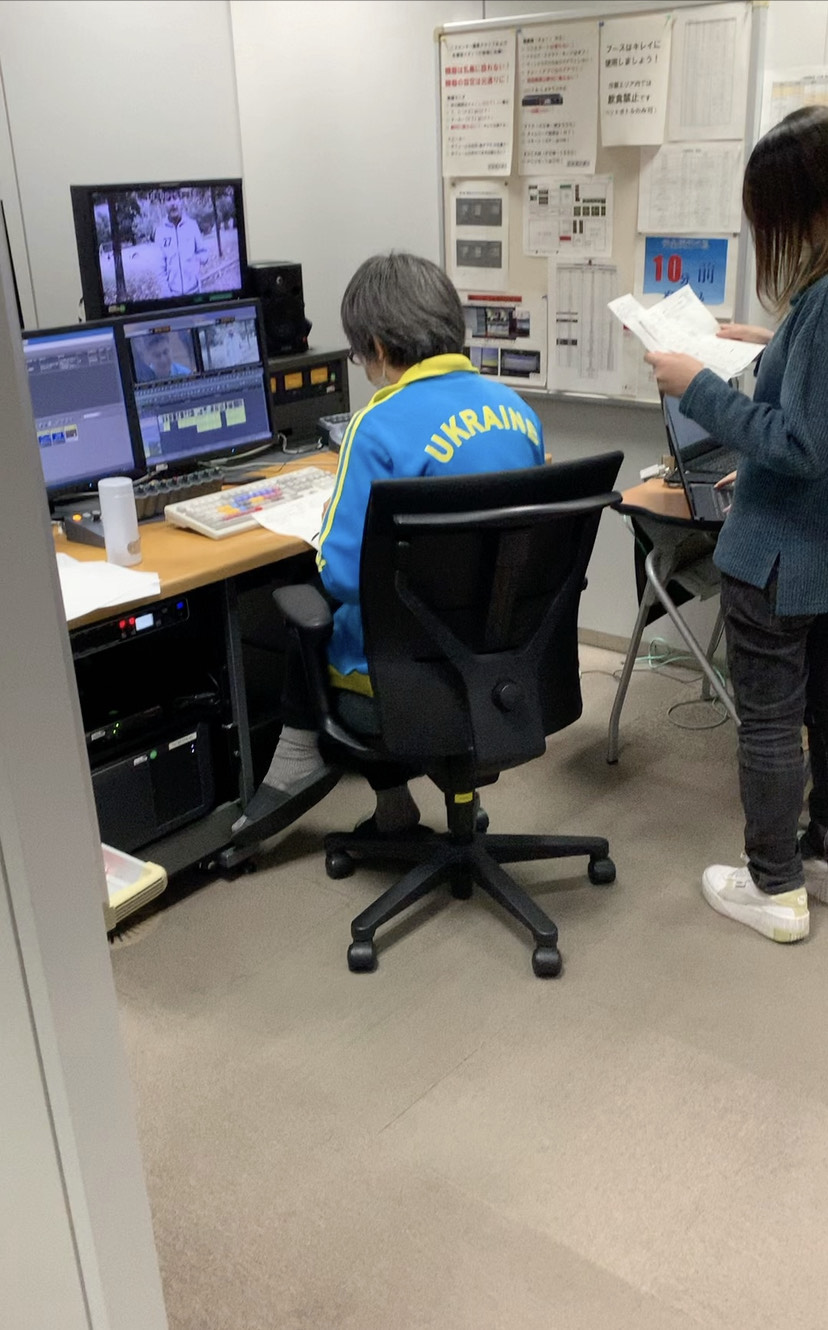 Фото Працюємо на японському ТБ над сюжетами з України, перекладом, вартістю і синхроністю 