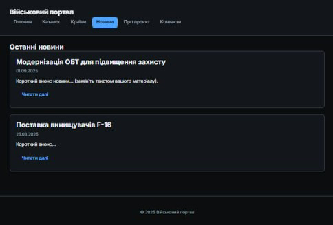 Фото Розробка інформаційного портала з використанням системи управління контентом