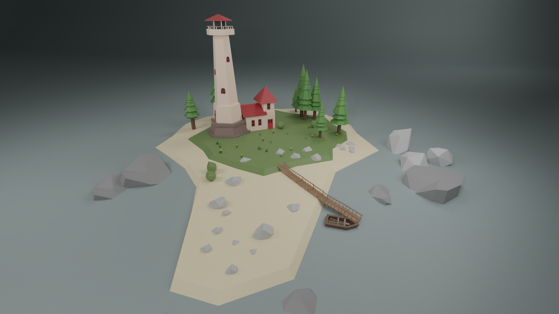 Фото Пробна робота lowpoly