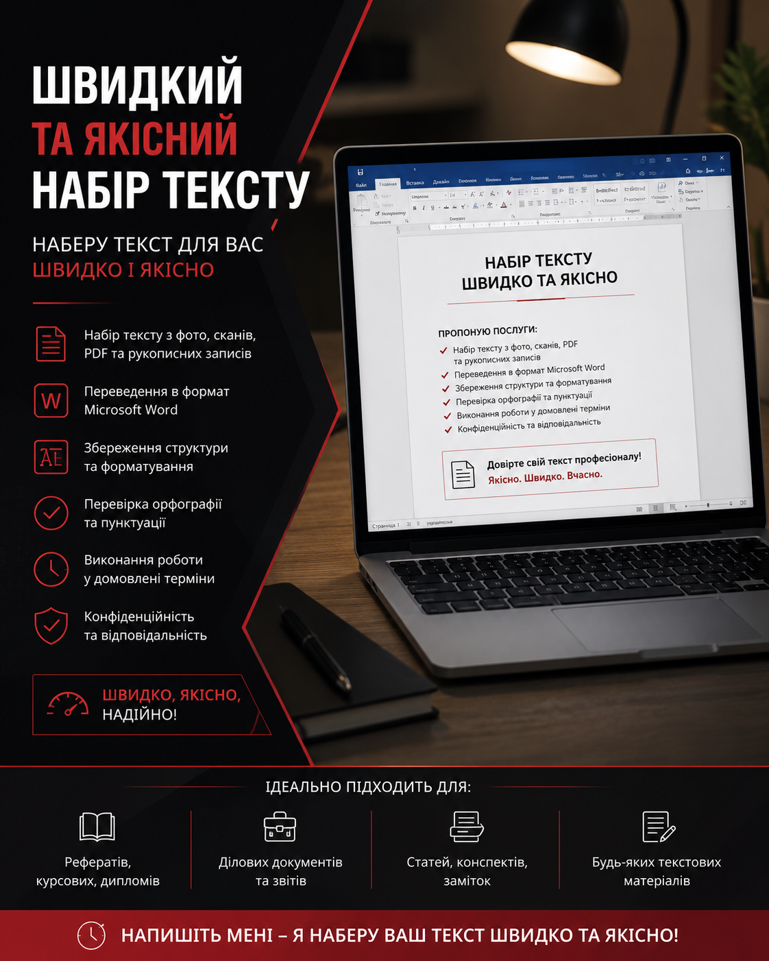 Фото Швидкий та якісний набір  1