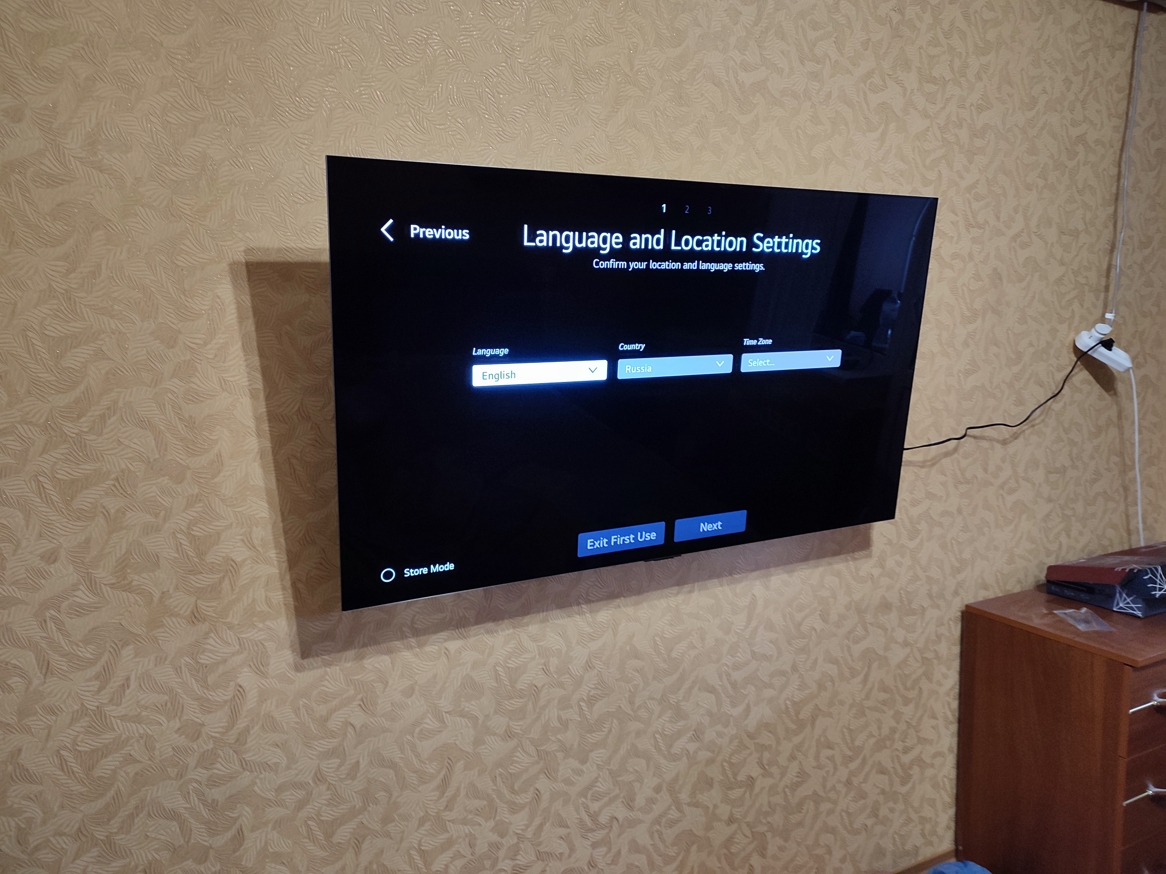 Фото Встановити телевізор 55"