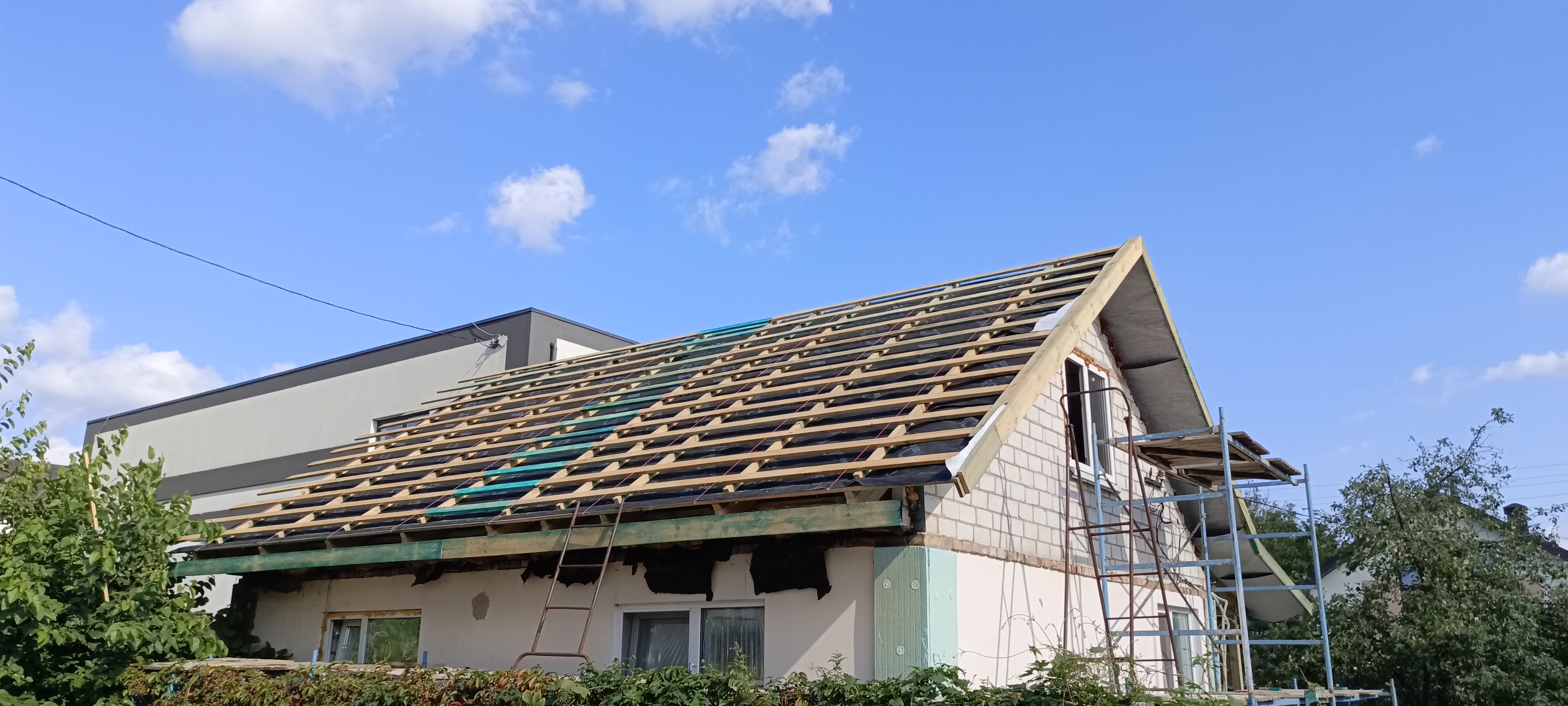 Фото Заміна покрівлі повністю. Утеплення 