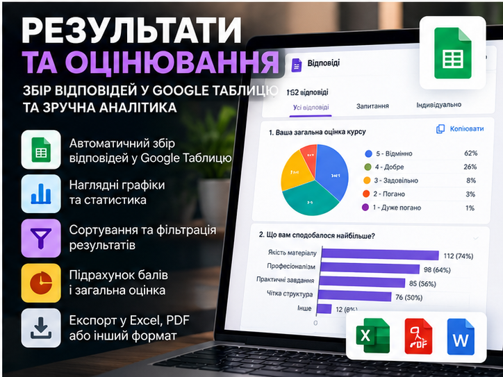 Фото Створю Google Форму, тест, анкету або опитування 3