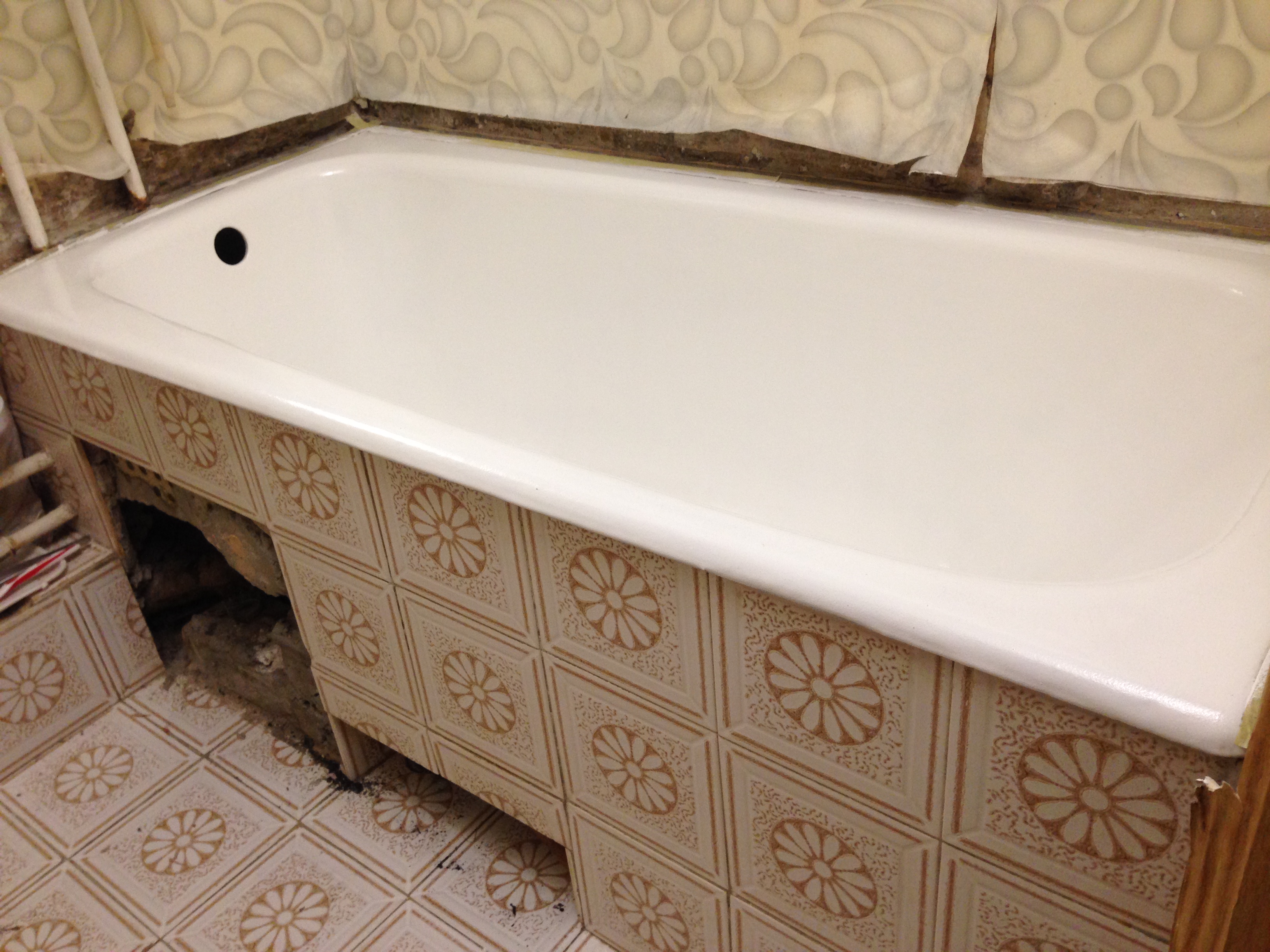 Фото Реставрацыя ванной