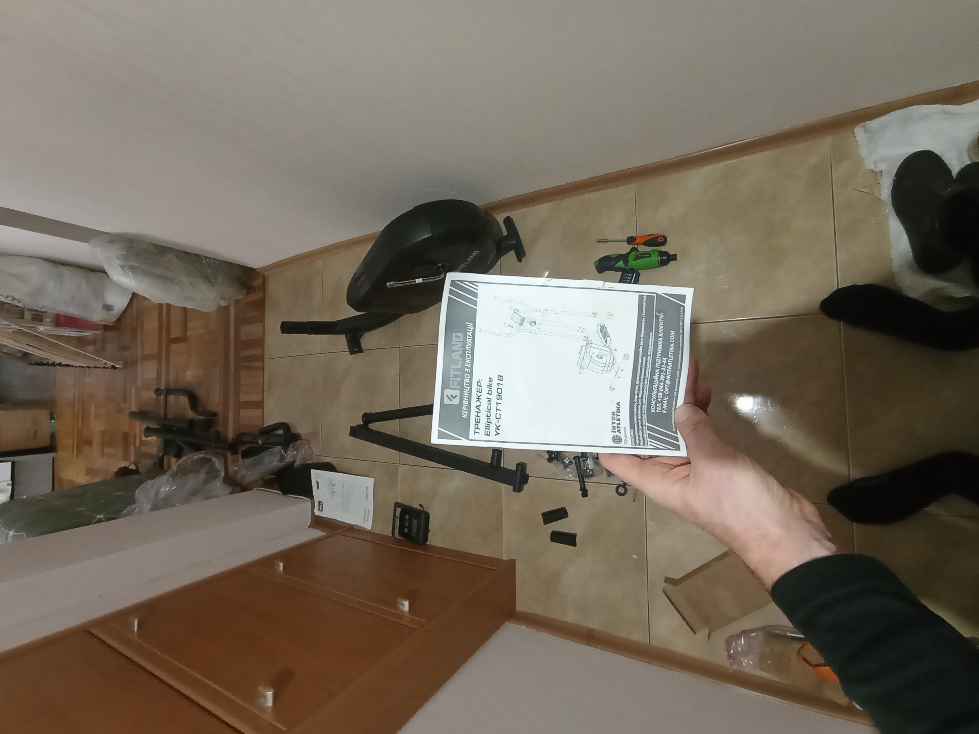 Фото сборка орбитрека