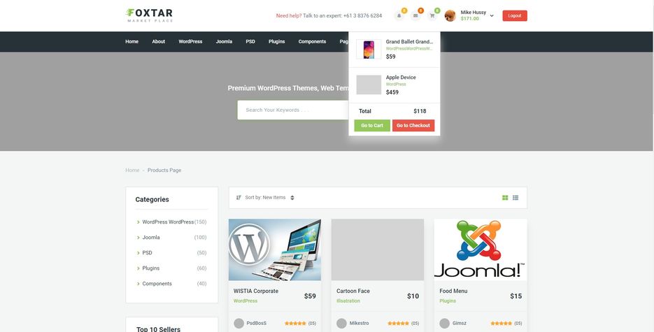 Фото Посилання: https://ivanchikap.github.io/foxtar-market/
Працює pop-up якщо натиснути на login або register. 
Також розроблені ще 3 сторінки: https://ivanchikap.github.io/foxtar-market/item.html﻿, https://ivanchikap.github.io/foxtar-market/product-details.html﻿, https://ivanchikap.github.io/foxtar-market/upload-product.html.﻿
Розробка тривала ~80 годин.