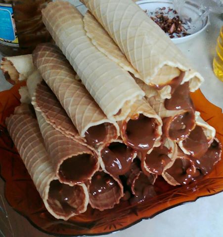 Фото Трубочки со сгущенкой,время работы 1,5 часа