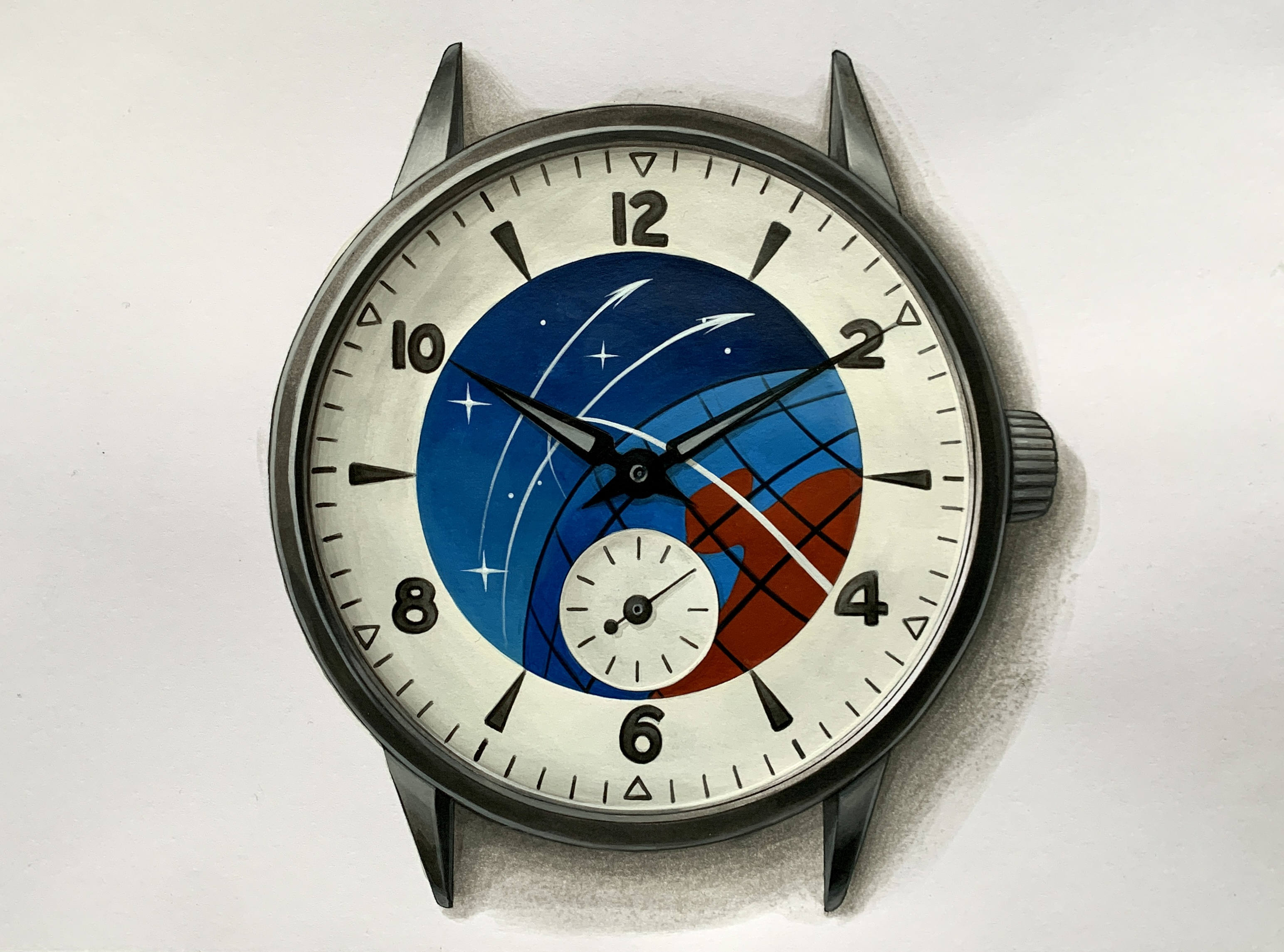 Фото малюнок циферблату годинника ⌚️