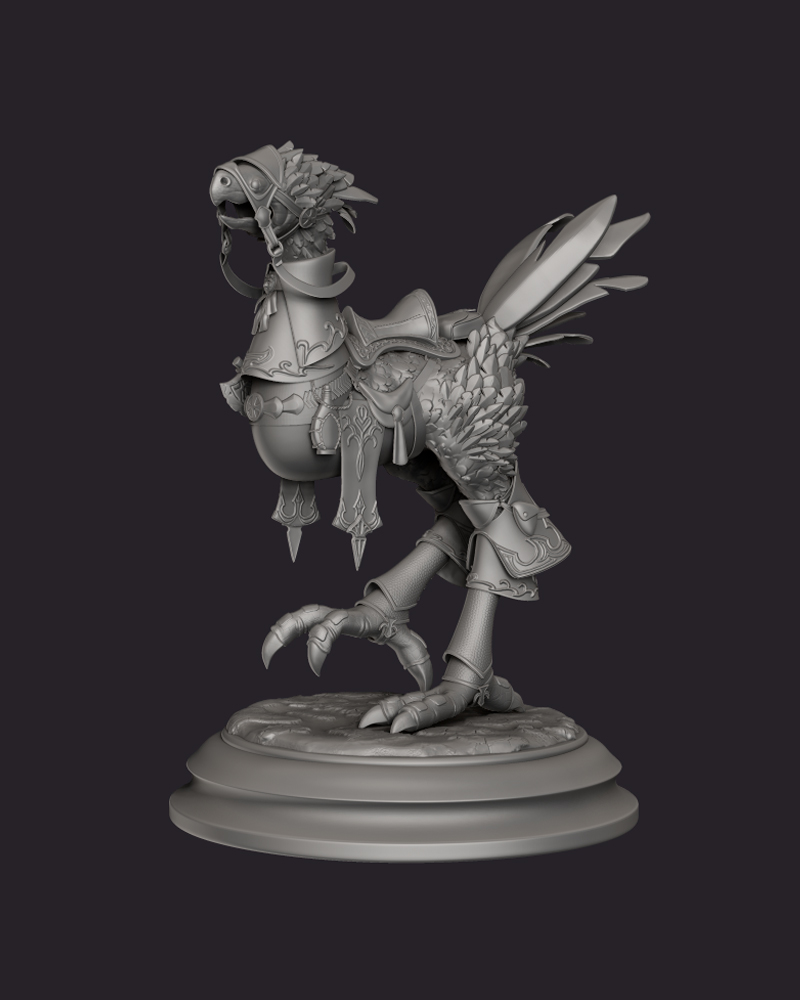 Фото 3D Модель (High poly) Zbrush 2