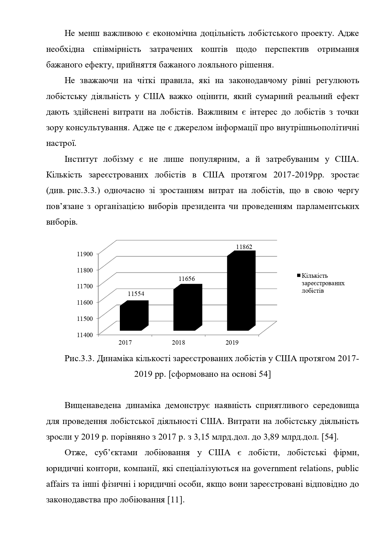 Фото Приклад магістерської роботи (тематика "Лобізм"). На роботу сумарно витрачено два місяці. Рівень унікальності понад 70%
