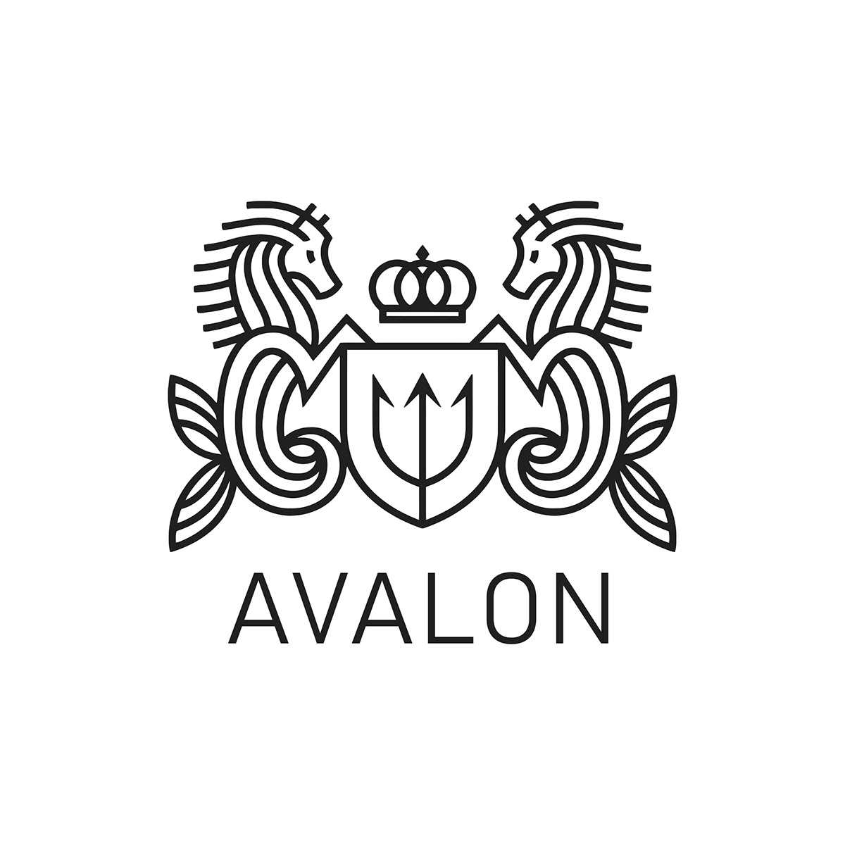 Фото Создавался логотип для чехлов премиум класса Avalon.
