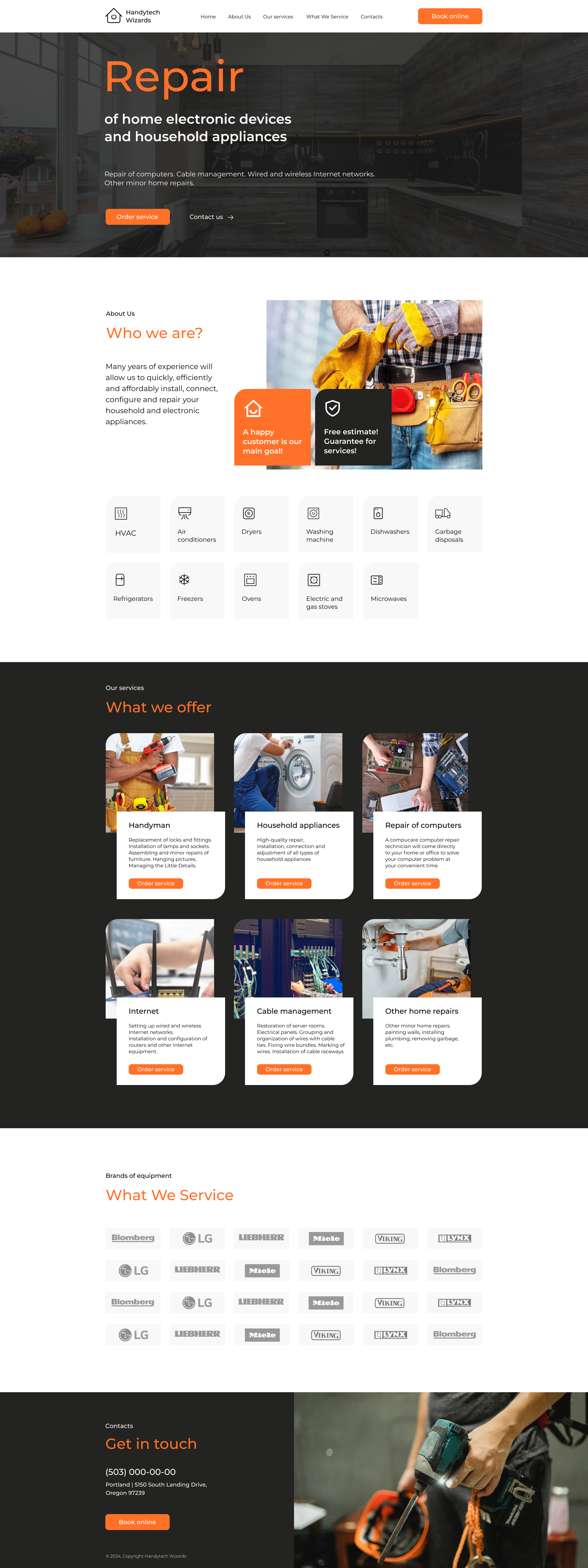 Фото Дизайн Landing page в Figma.