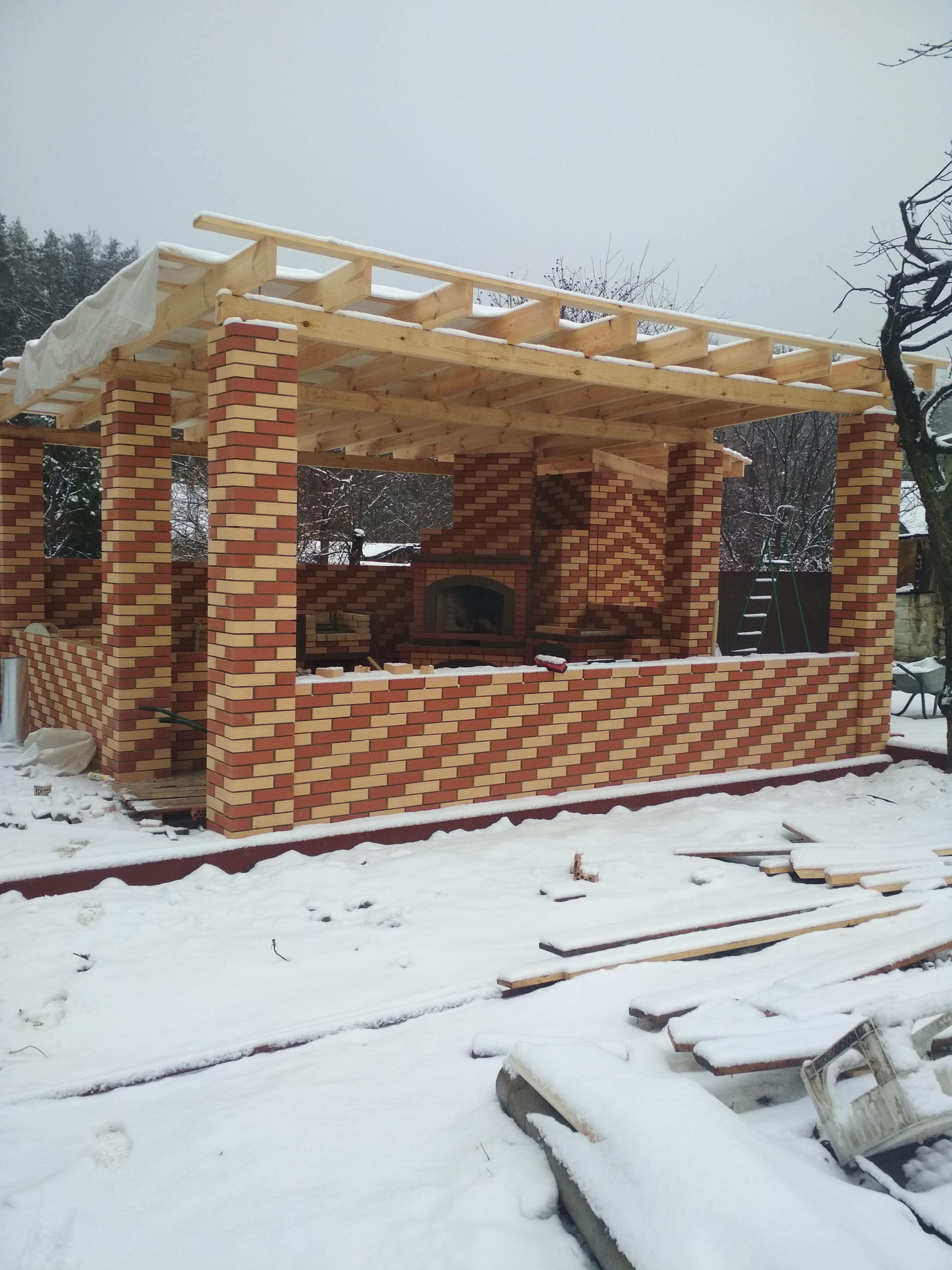 Фото будівництво бесідок та альтанок