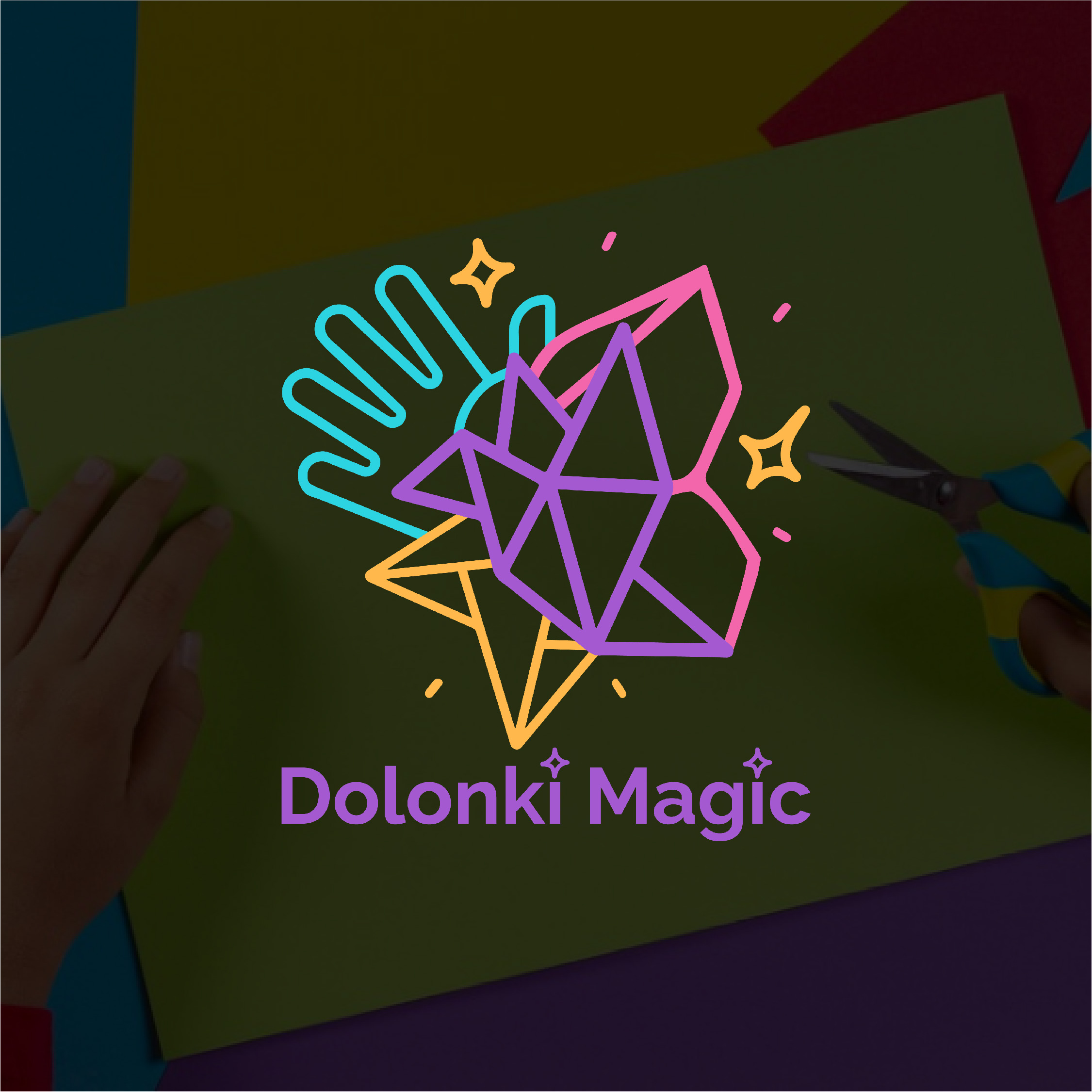 Фото Розробка логотипу для дитячого каналу "Dolonki Magic" в YouTube