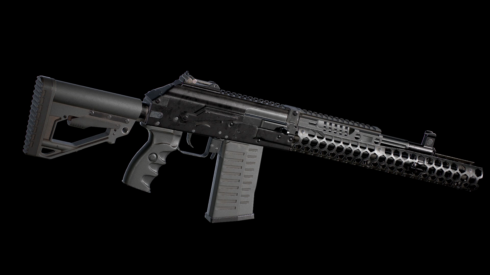 Фото Мокшанський АК-12, виконаний спеціально для гри Dayz