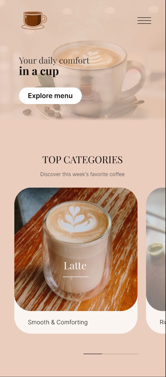 Фото mobile page