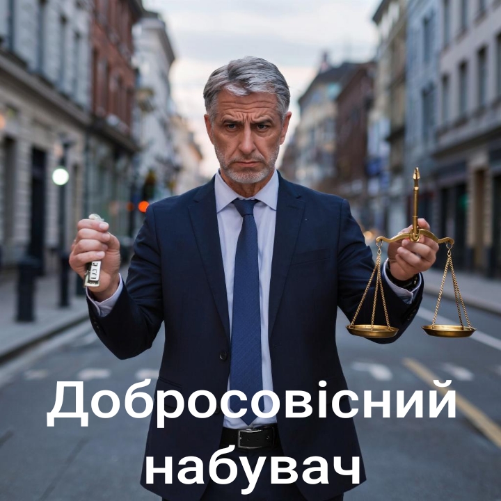 Фото Захист прав у судовому порядку добросовісного набувача майна 