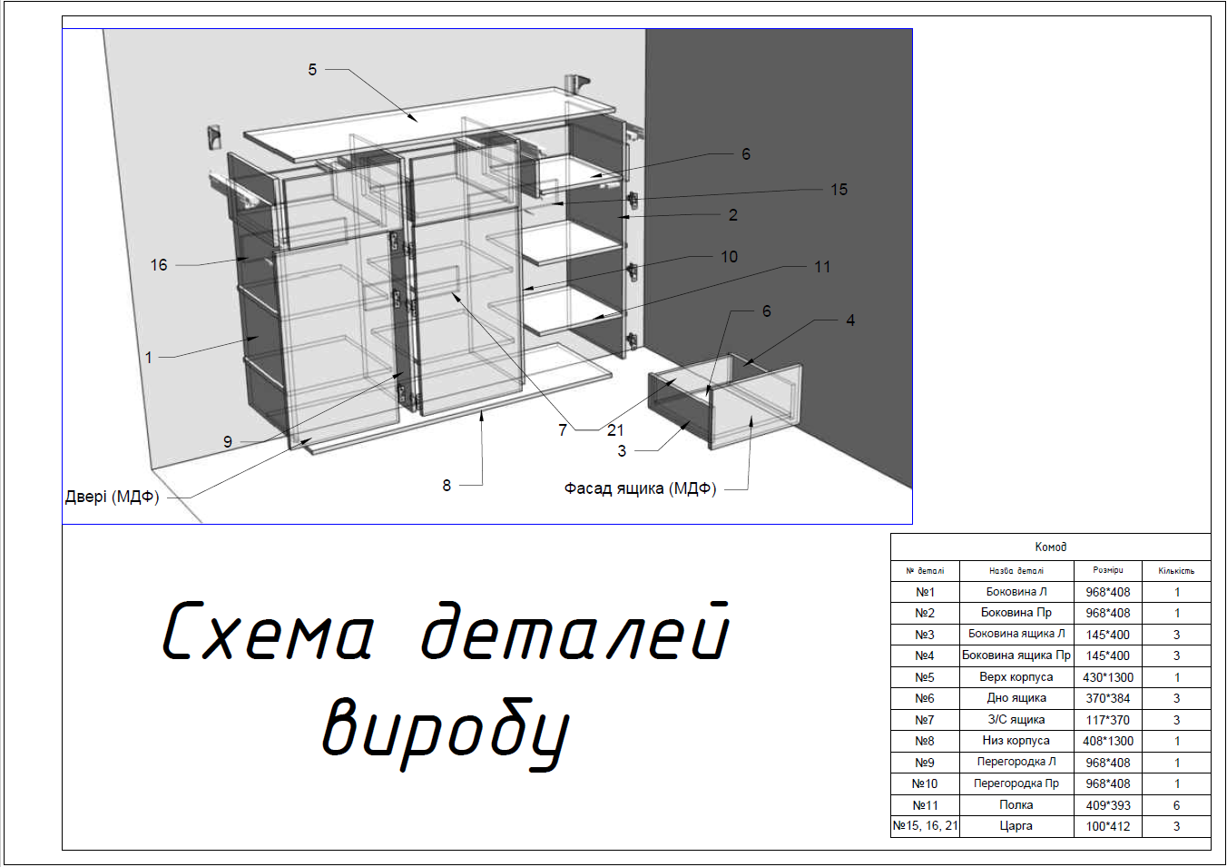 Фото Проект, деталювання.