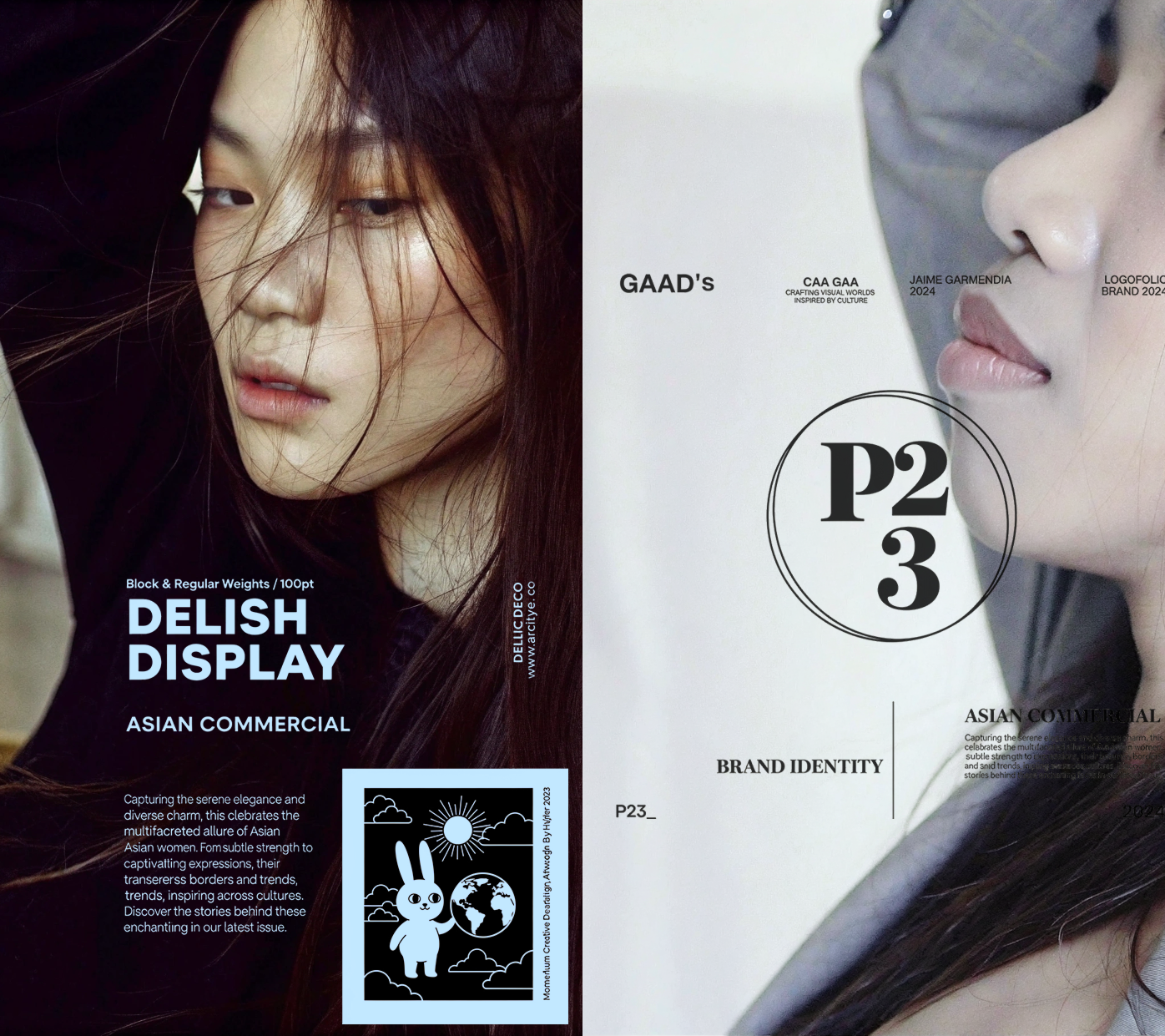 Фото typography, magazine layout